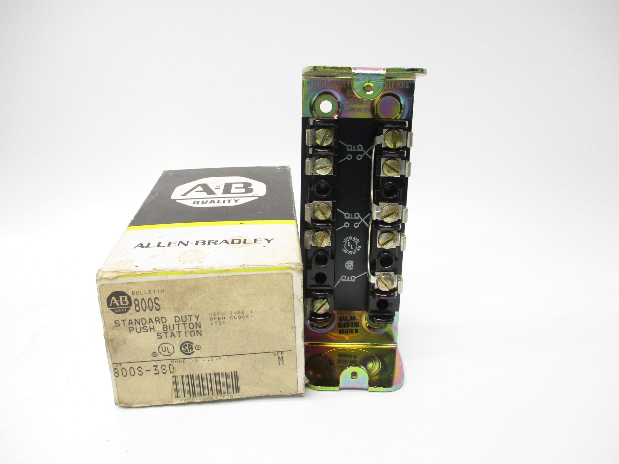 INDUSTRIAL SPARE PART 800S-3SD SER. M 600VAC (BK/YL) NSMP