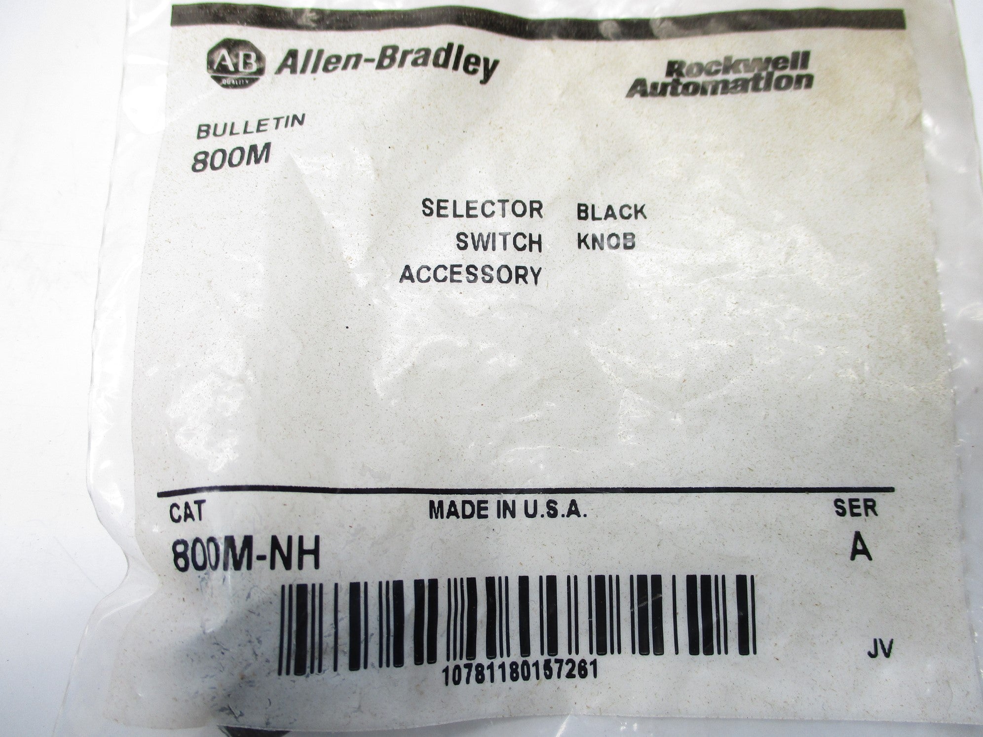ALLEN BRADLEY 800M-NH SER. A (WH) NSMP
