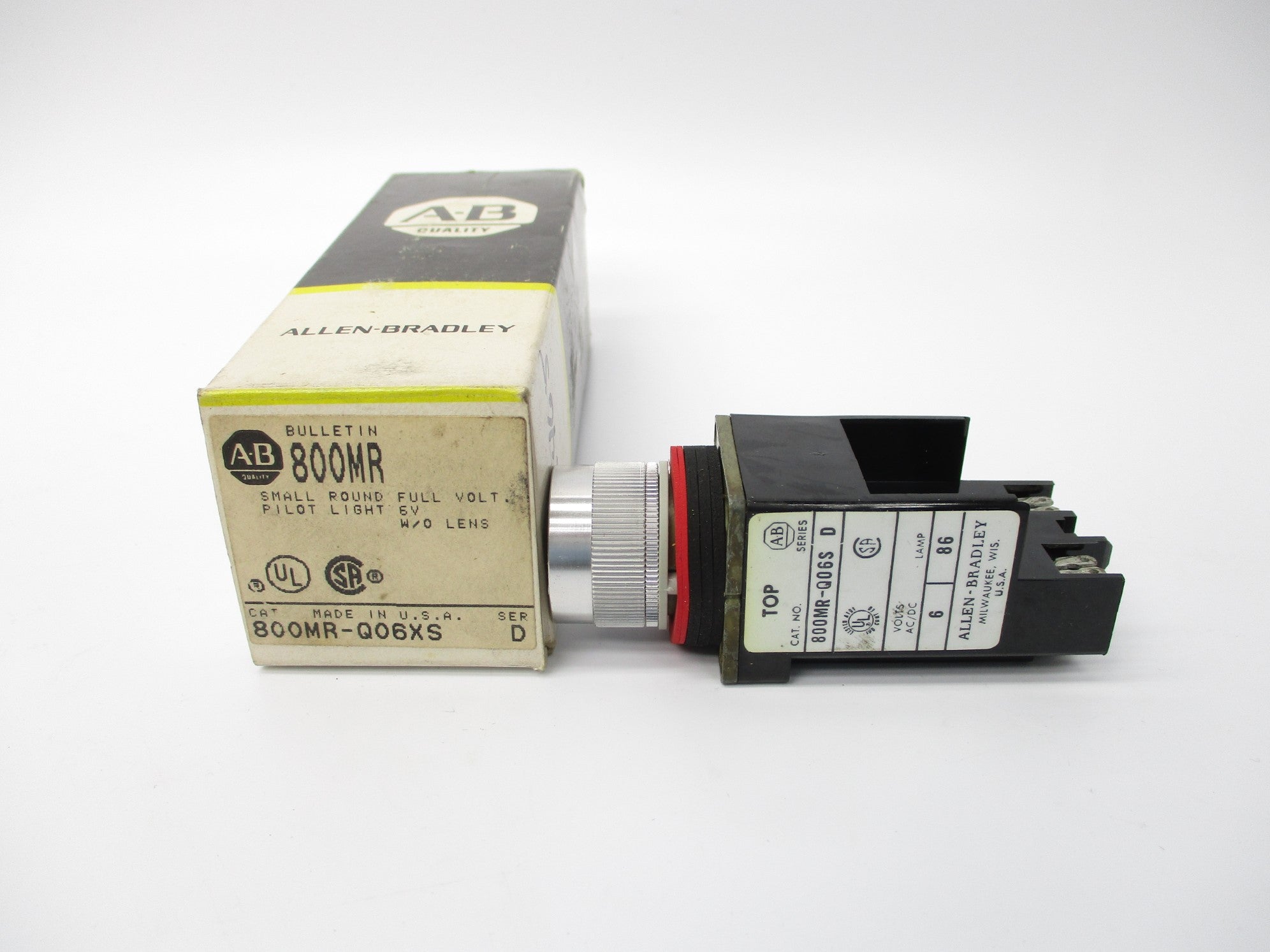 INDUSTRIAL SPARE PART 800MR-Q06XS SER. D (BK/YL) NSMP