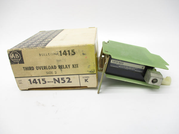 ALLEN BRADLEY 1415-N52 SER. K 600VAC (BK/YL) NSMP