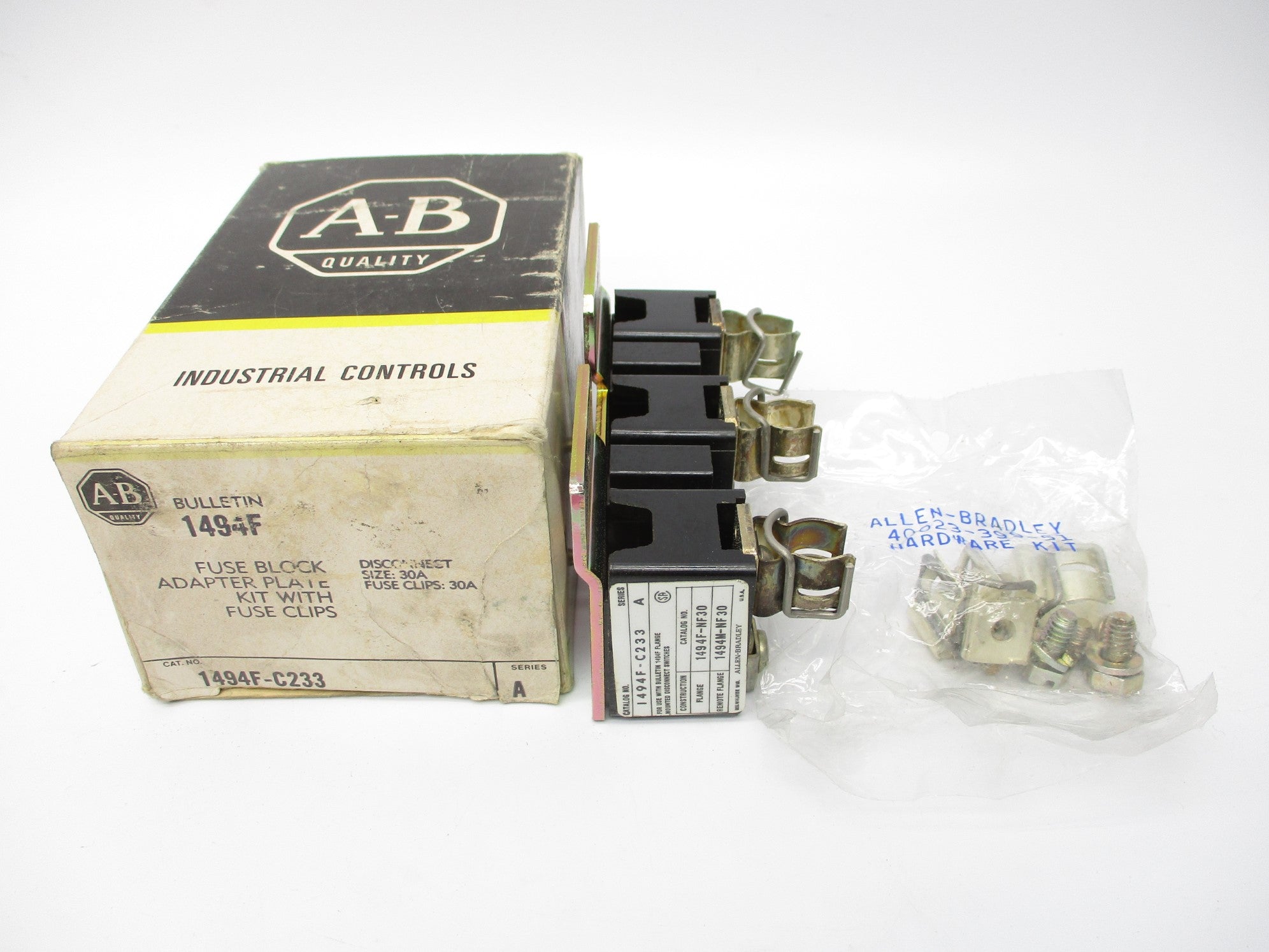 ALLEN BRADLEY 1494F-C233 SER. A (BK/YL) NSMP