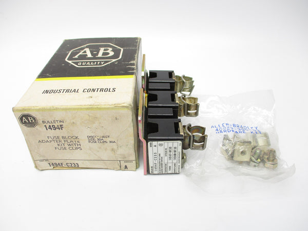 ALLEN BRADLEY 1494F-C233 SER. A (BK/YL) NSMP