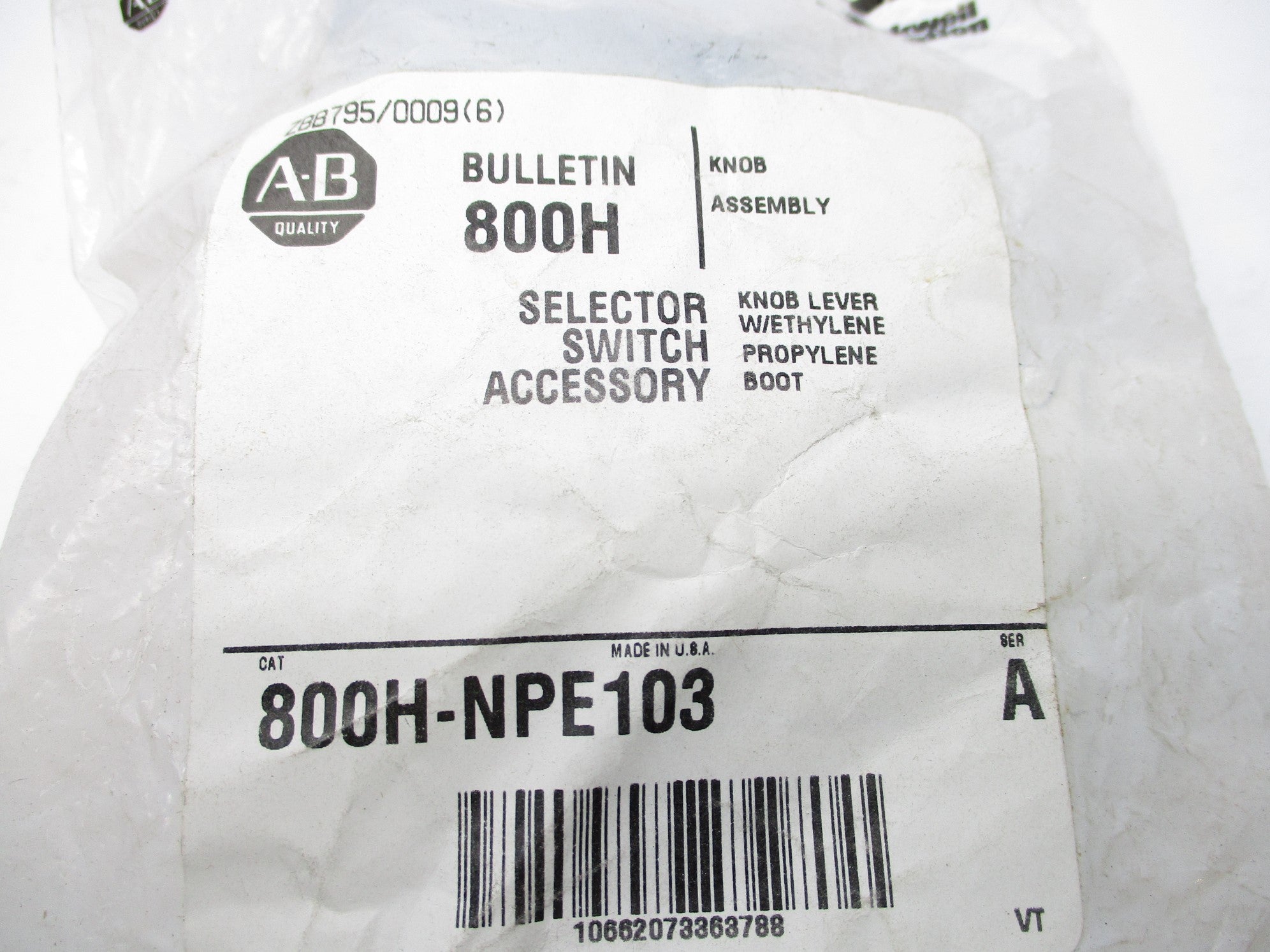 INDUSTRIAL SPARE PART 800H-NPE103 SER. A NSMP