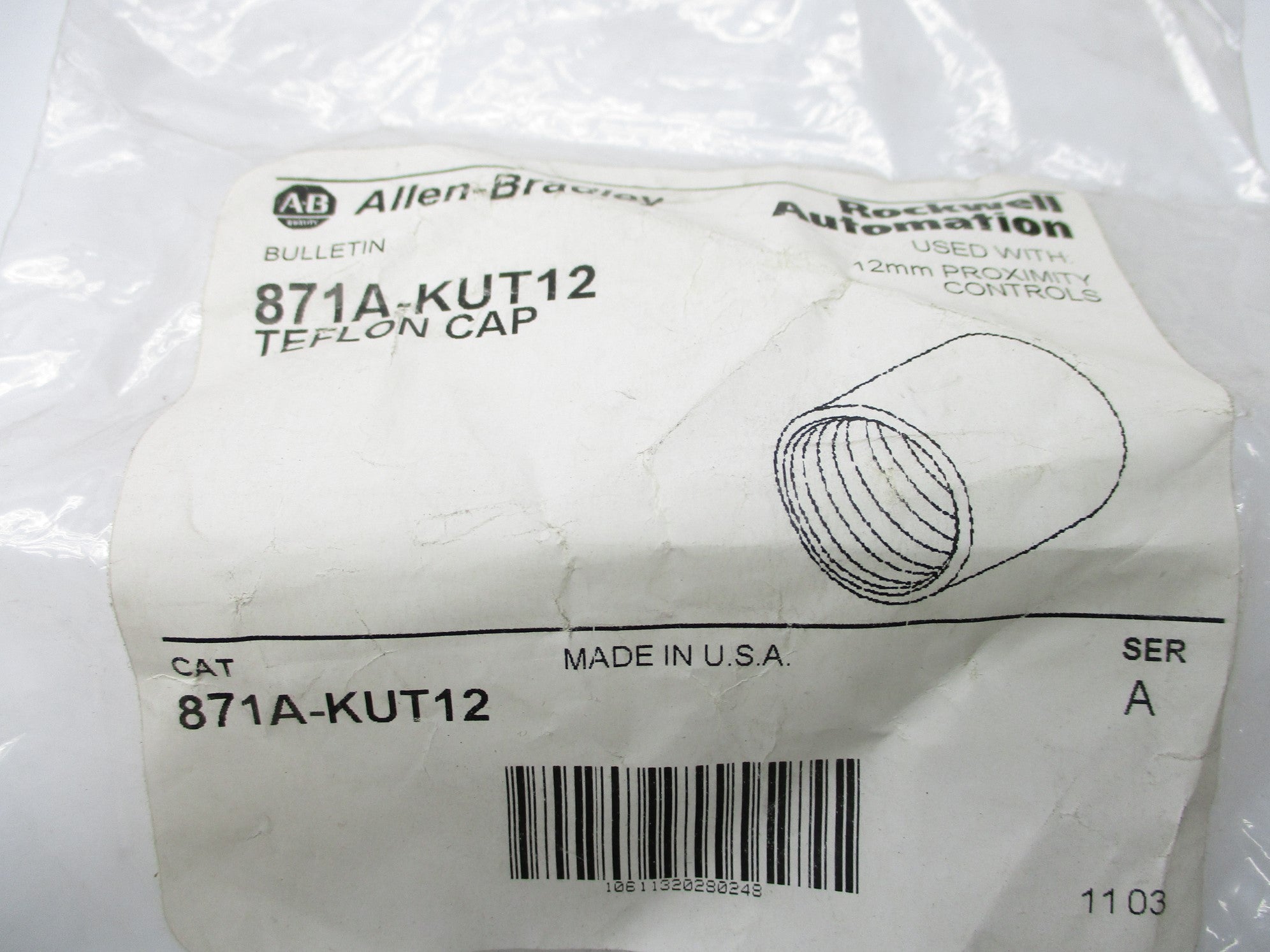 INDUSTRIAL SPARE PART 871A-KUT12 SER. A NSMP