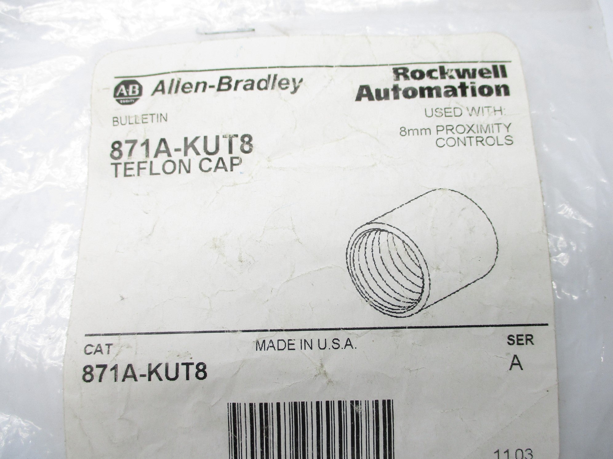INDUSTRIAL SPARE PART 871A-KUT8 SER. A NSMP