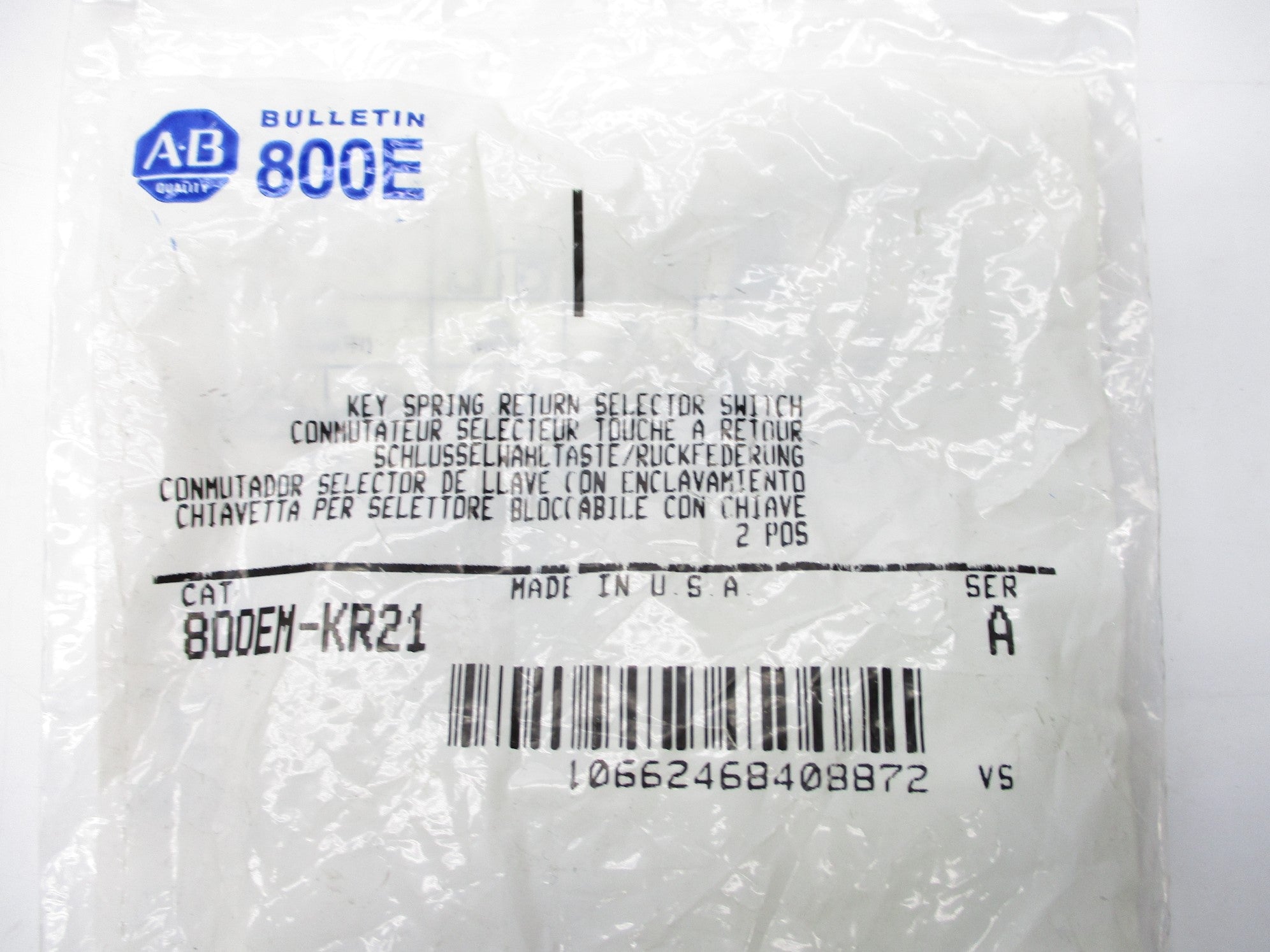 INDUSTRIAL SPARE PART 800EM-KR21 SER. A NSMP