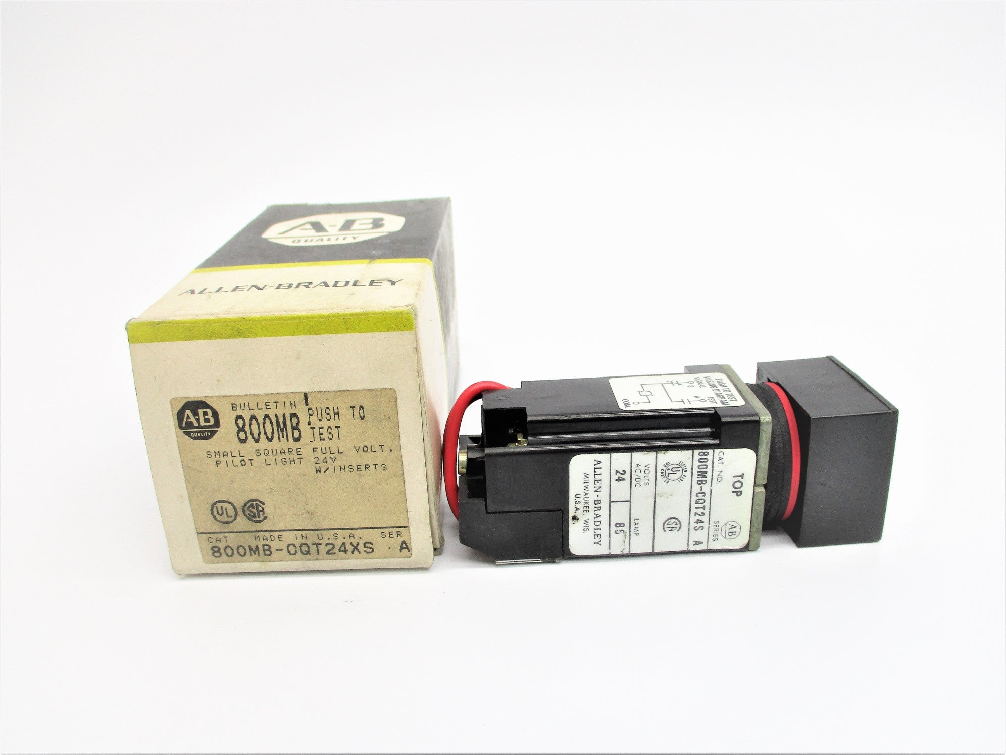 INDUSTRIAL SPARE PART 800MB-CQT24XS SER. A (BK/YL) NSMP