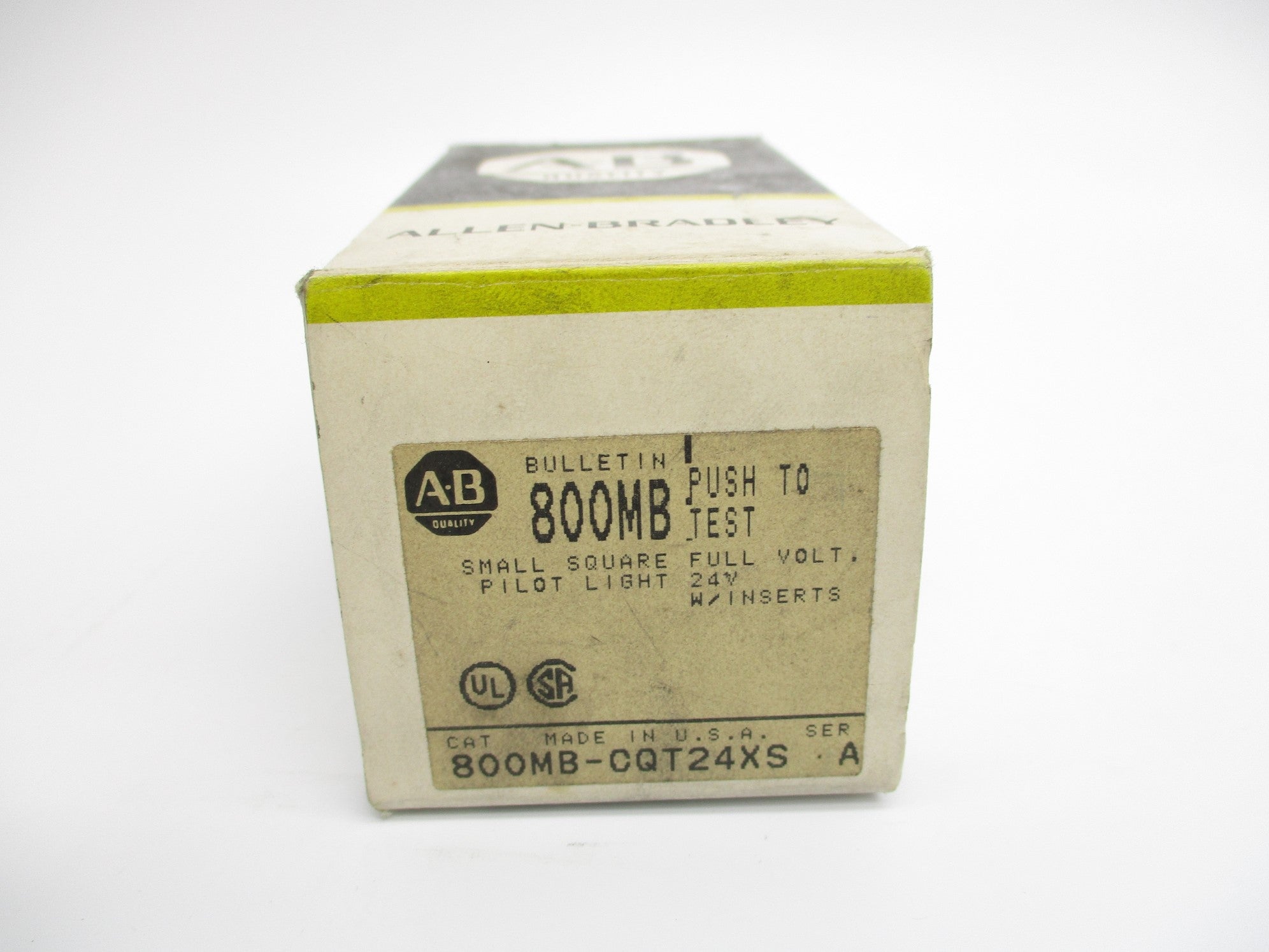 INDUSTRIAL SPARE PART 800MB-CQT24XS SER. A (BK/YL) NSMP