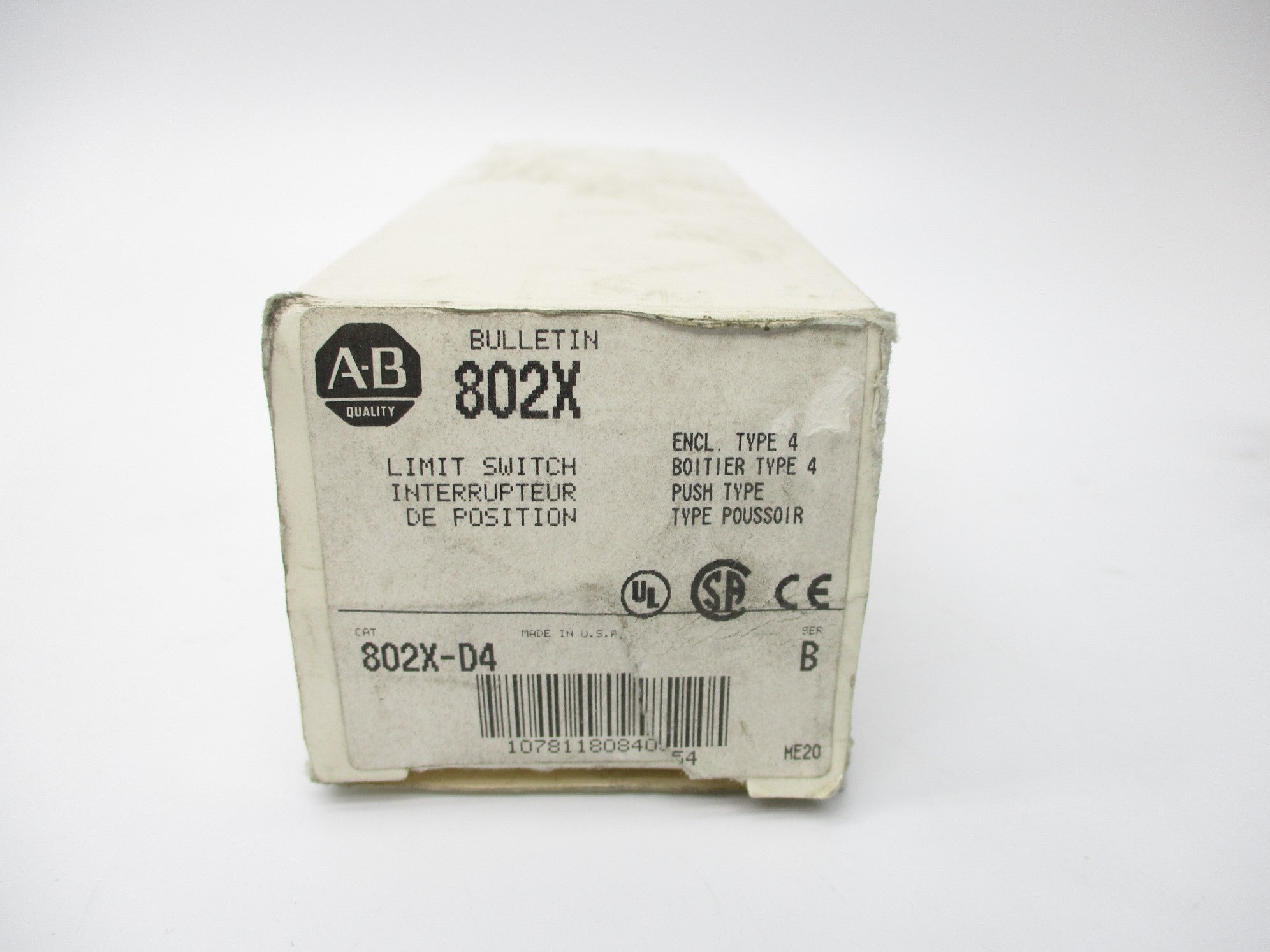 INDUSTRIAL SPARE PART 802X-D4 SER. B (WH) NSMP