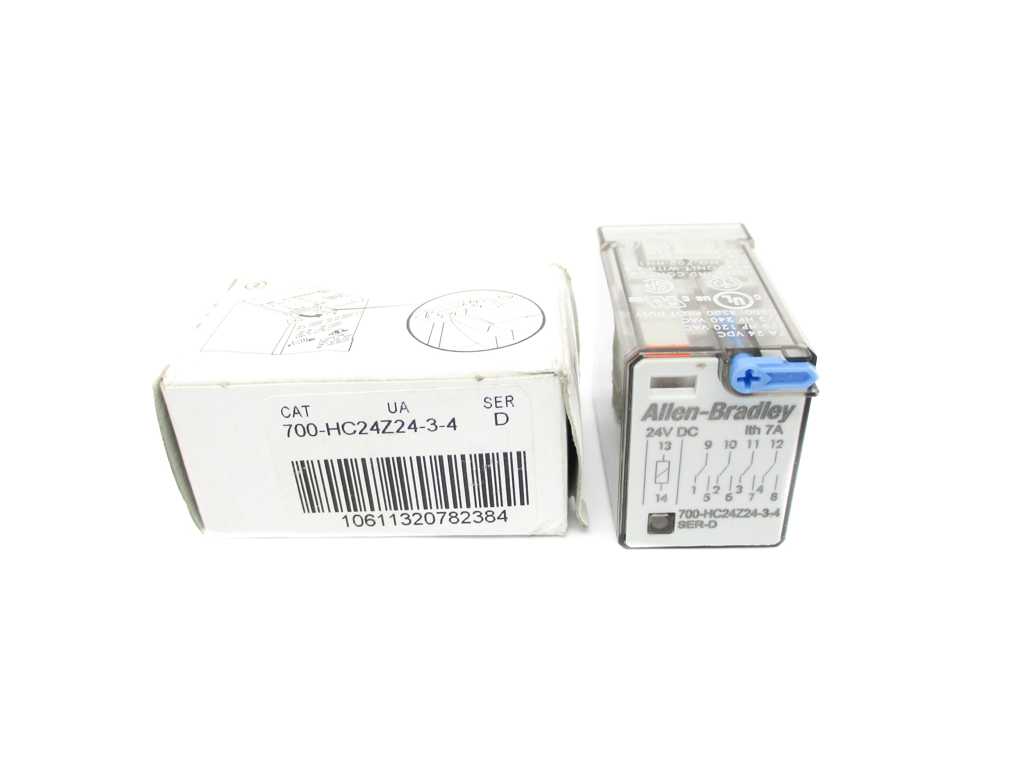 INDUSTRIAL SPARE PART 700-HC24Z24-3-4 SER. D 7A 24VDC (WH) NSMP