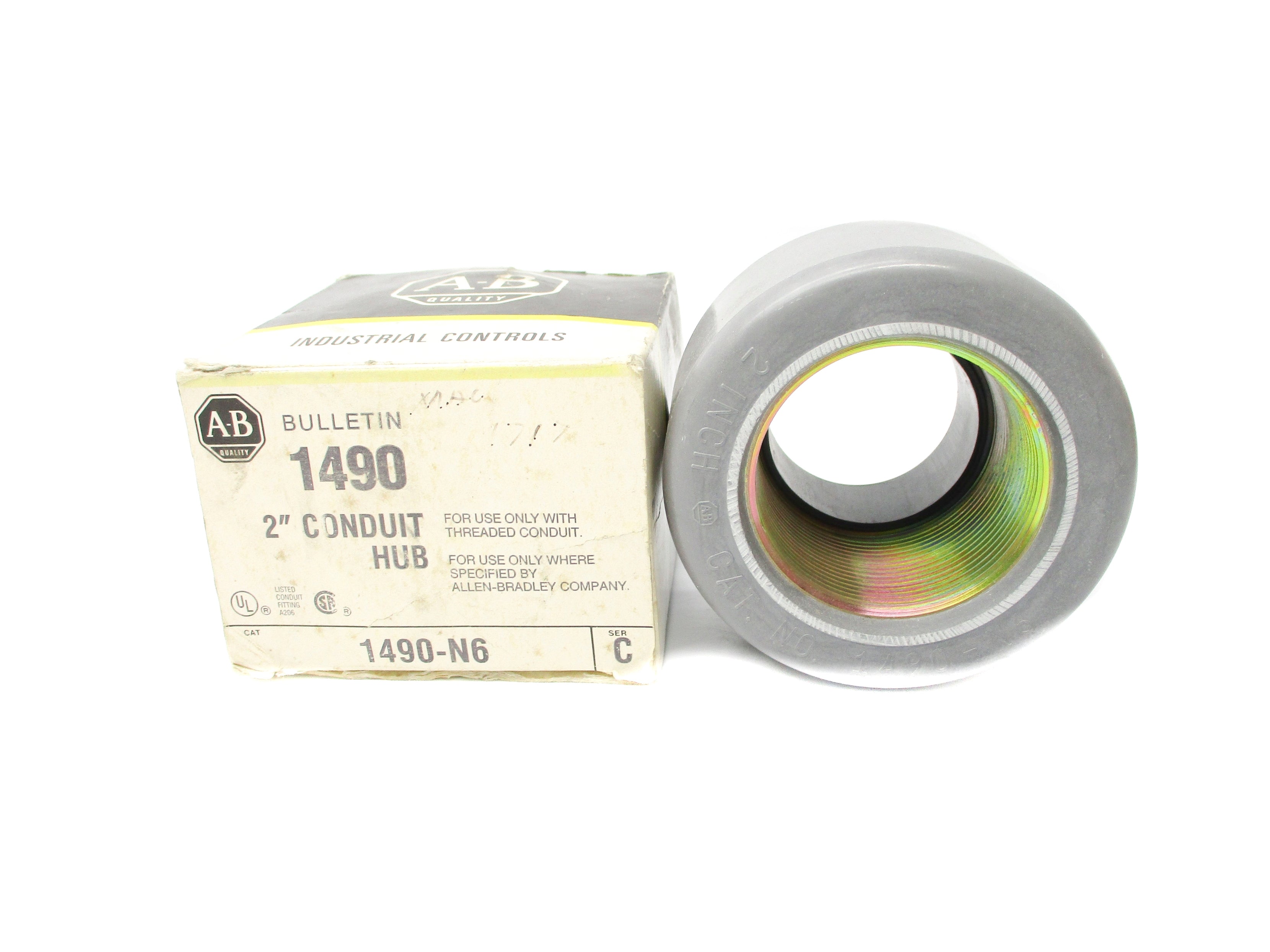 ALLEN BRADLEY 1490-N6 SER. C (BK/YL) NSMP