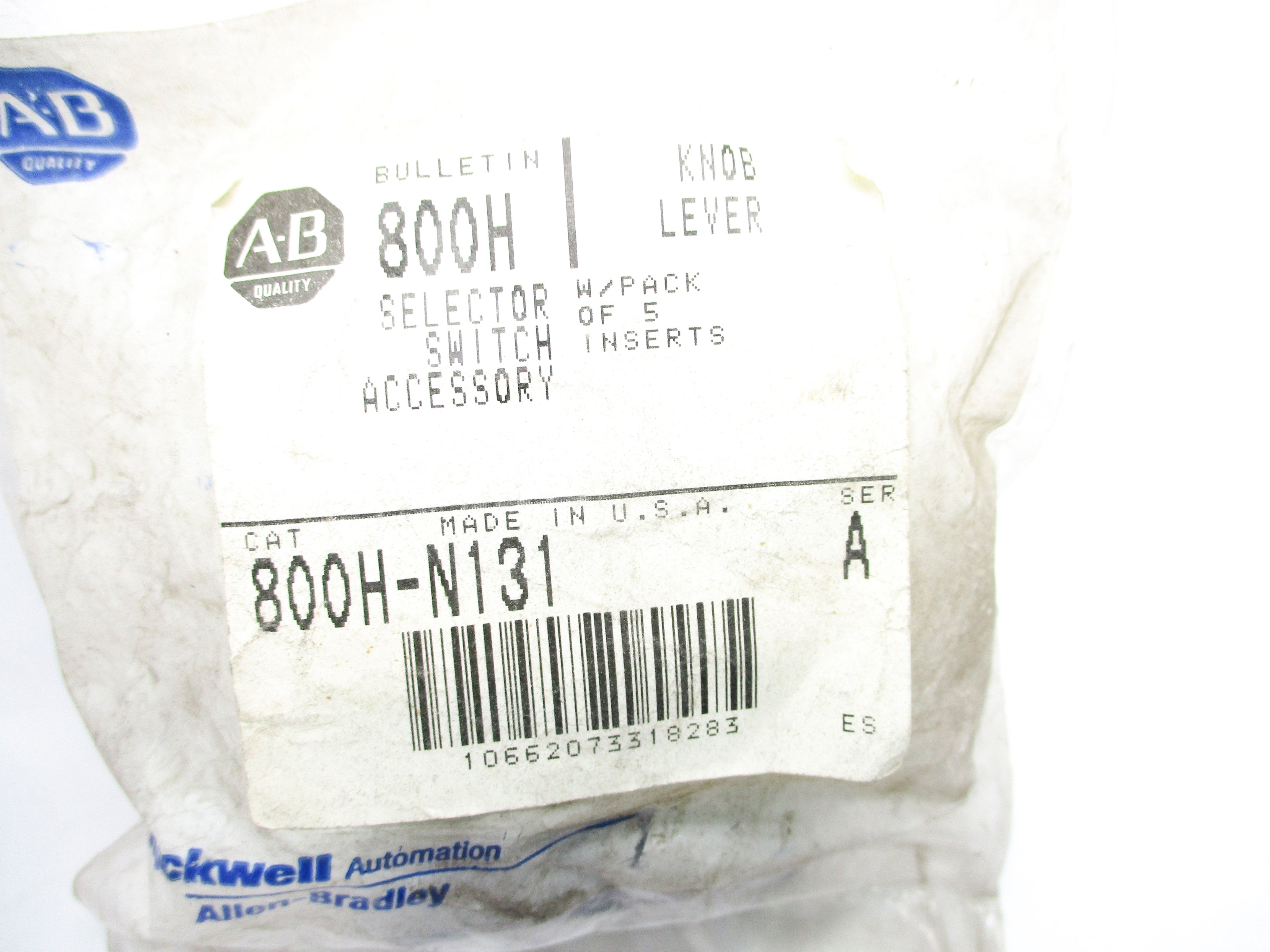 INDUSTRIAL SPARE PART 800H-N131 SER. A NSMP