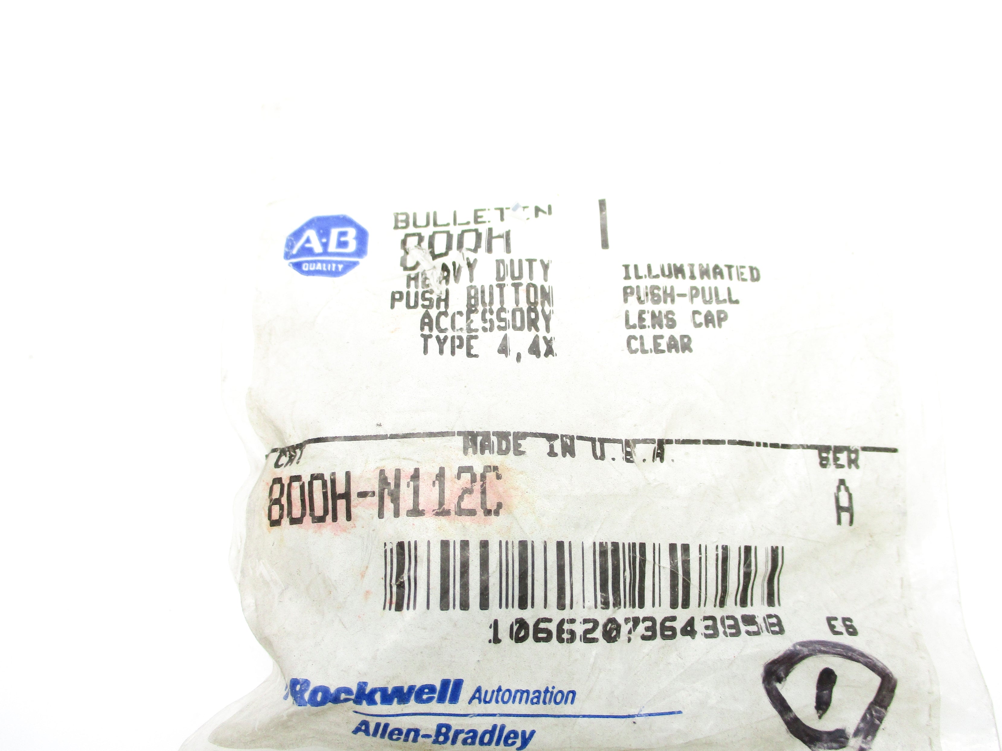 INDUSTRIAL SPARE PART 800H-N112C SER. A NSMP
