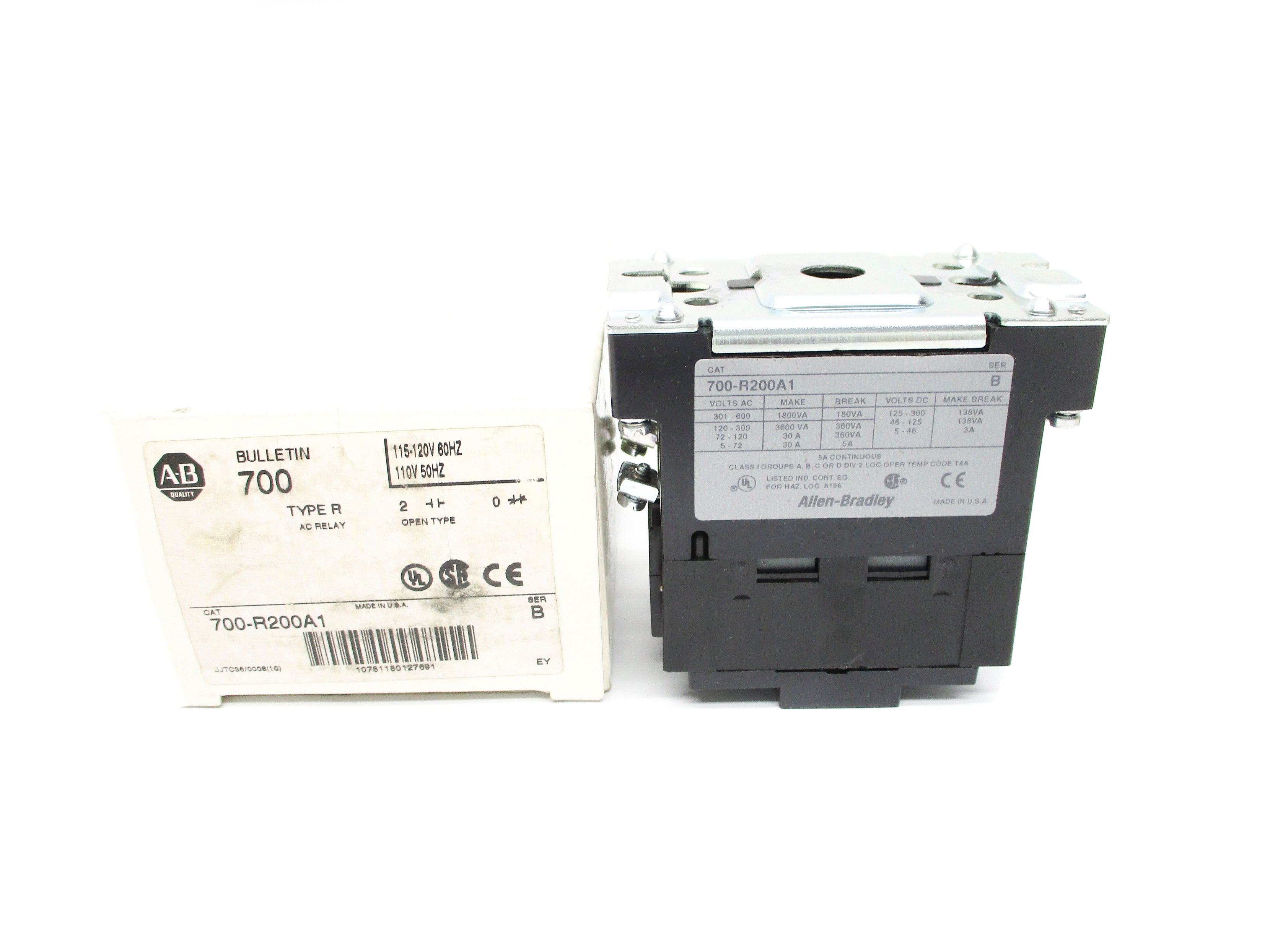 INDUSTRIAL SPARE PART 700-R200A1 SER. B 110/115-120V 30A (WH) NSMP