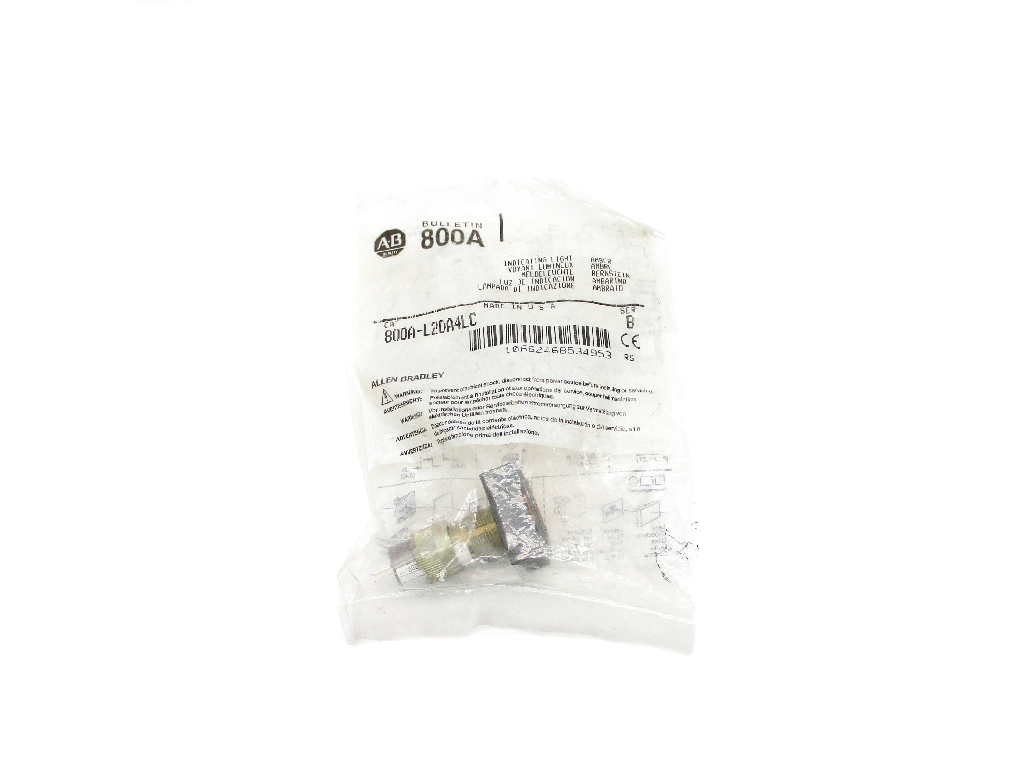 INDUSTRIAL SPARE PART 800A-L2DA4LC SER. B NSMP