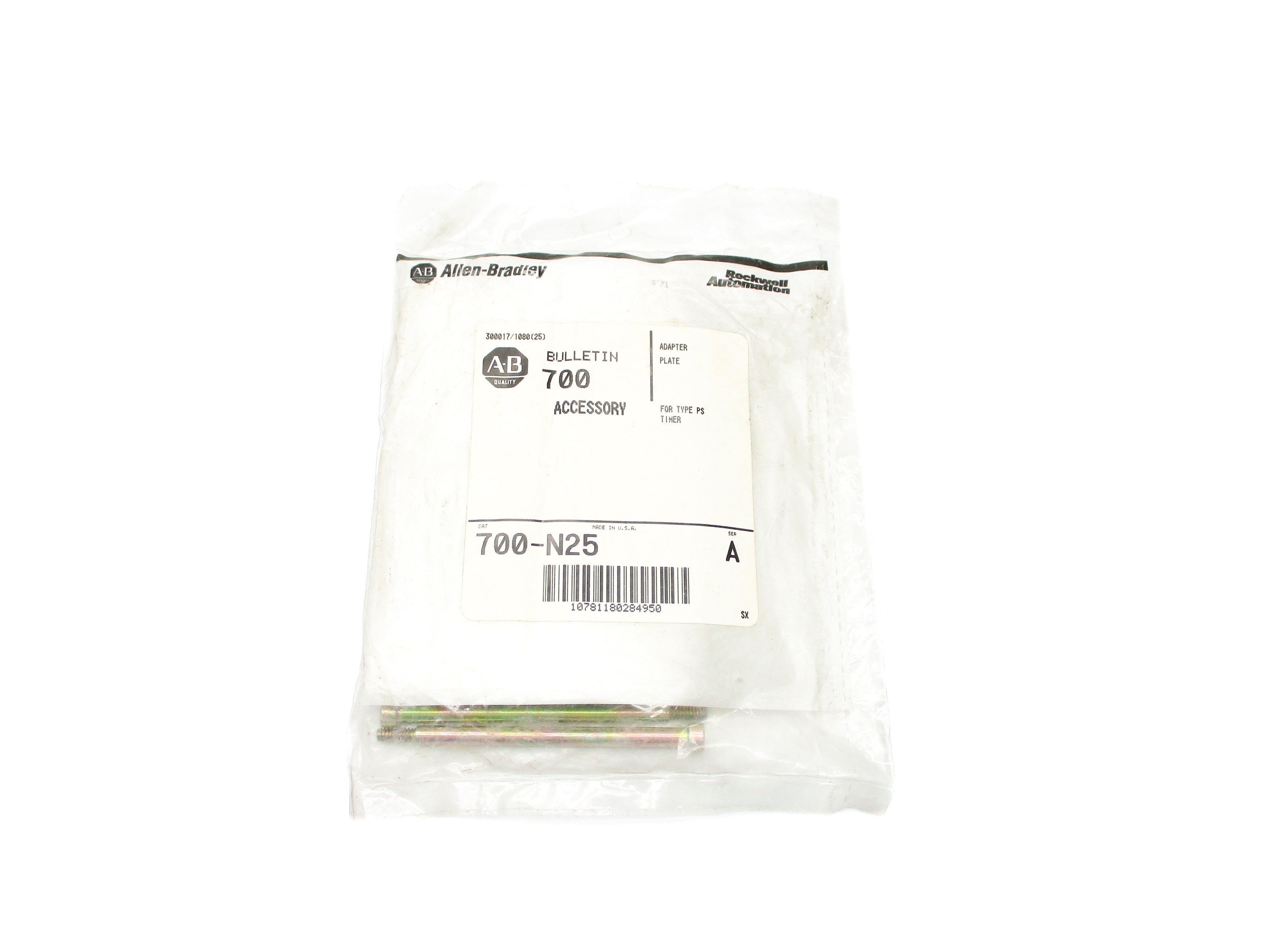 INDUSTRIAL SPARE PART 700-N25 SER. A NSMP