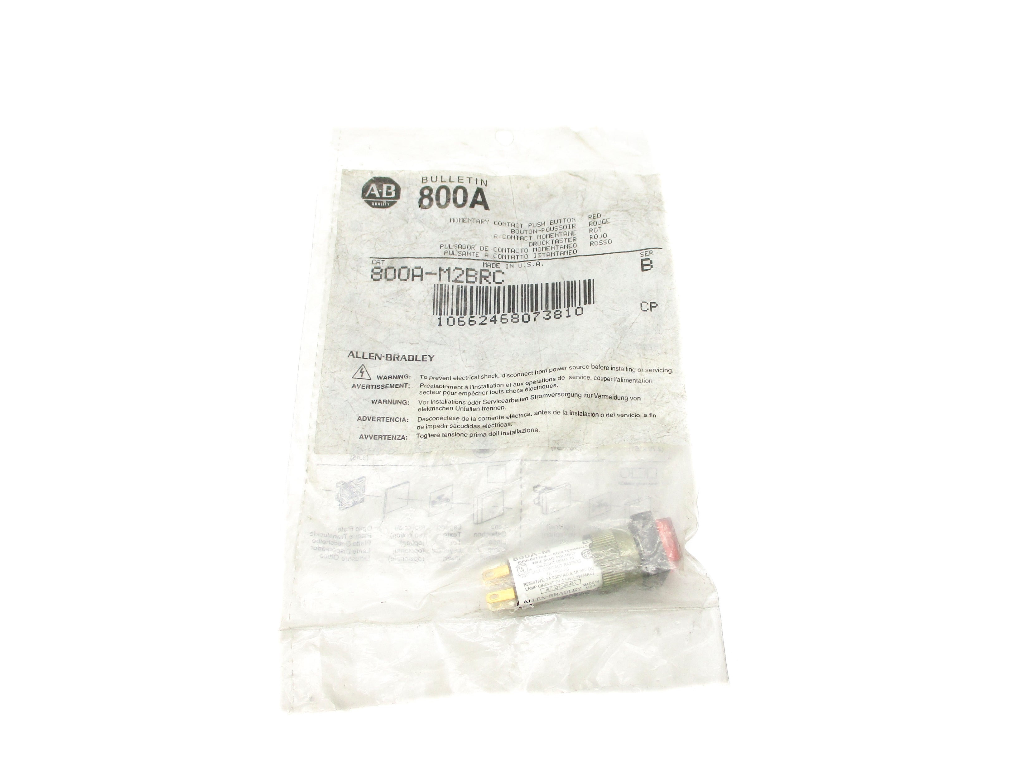INDUSTRIAL SPARE PART 800A-M2BRC SER. B NSMP