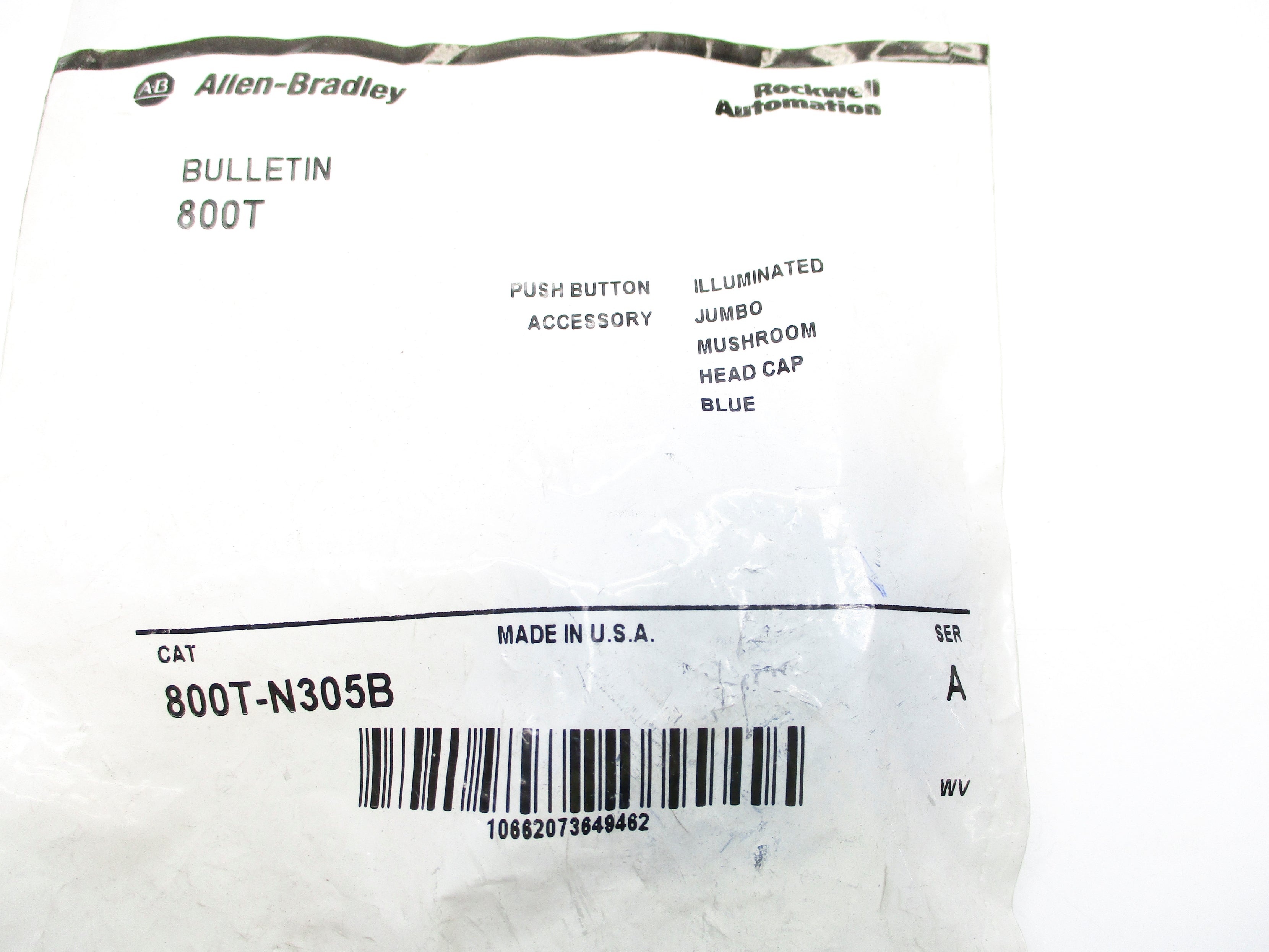 INDUSTRIAL SPARE PART 800T-N305B SER. A NSMP