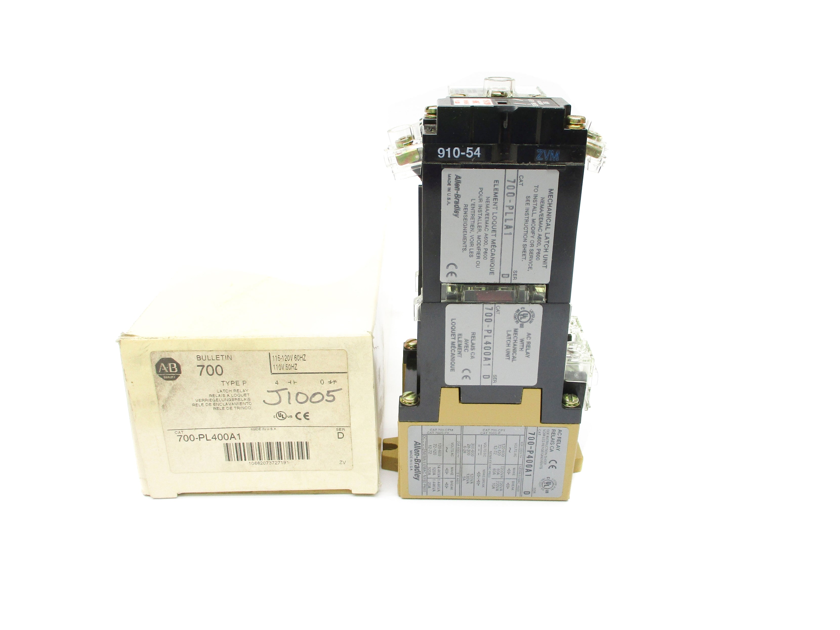 INDUSTRIAL SPARE PART 700-PL400A1 SER. D 110/120V (WH) NSMP