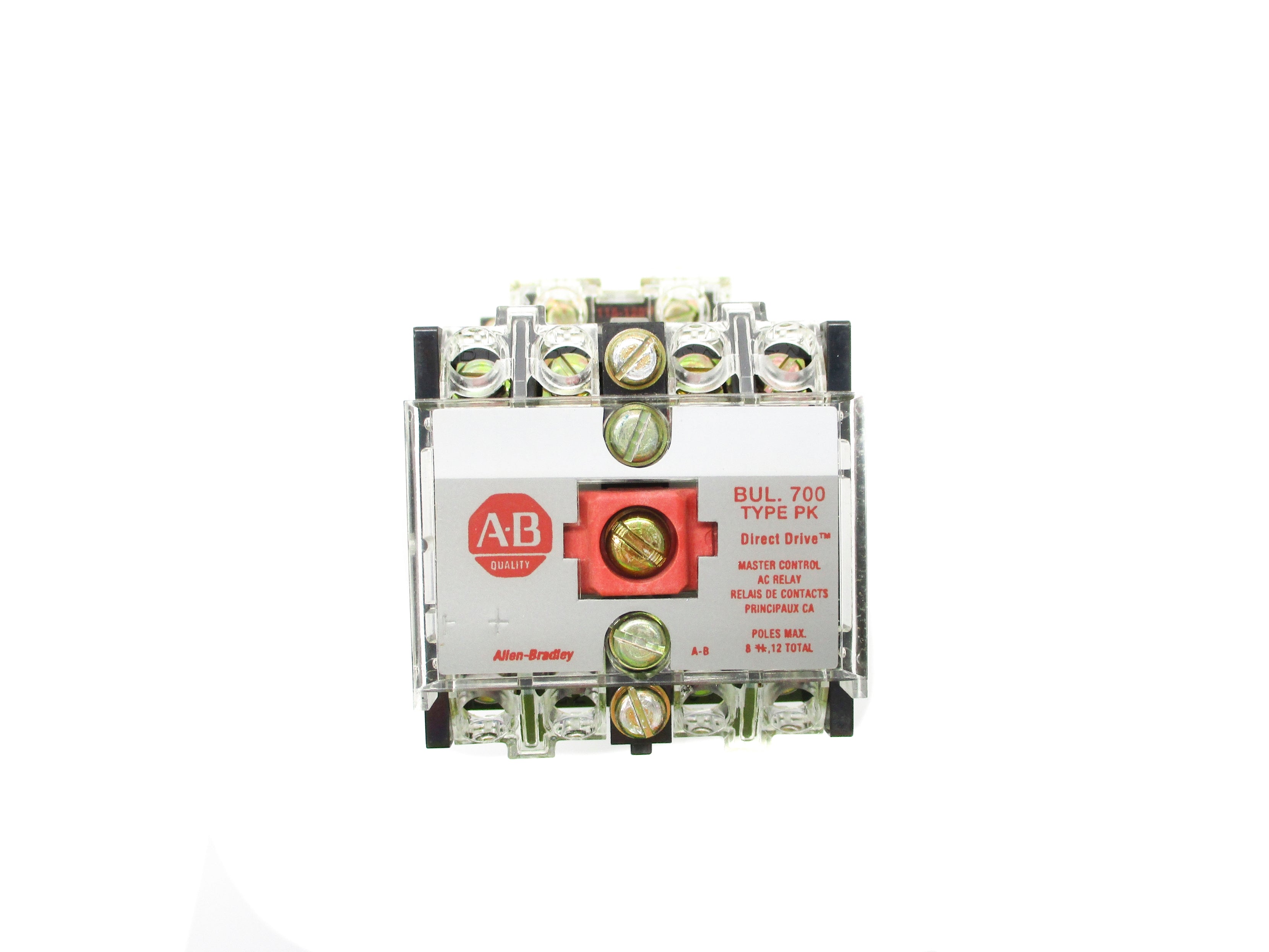 ALLEN BRADLEY 700-PK800A1 SER. D 110/120V (WH) NSMP