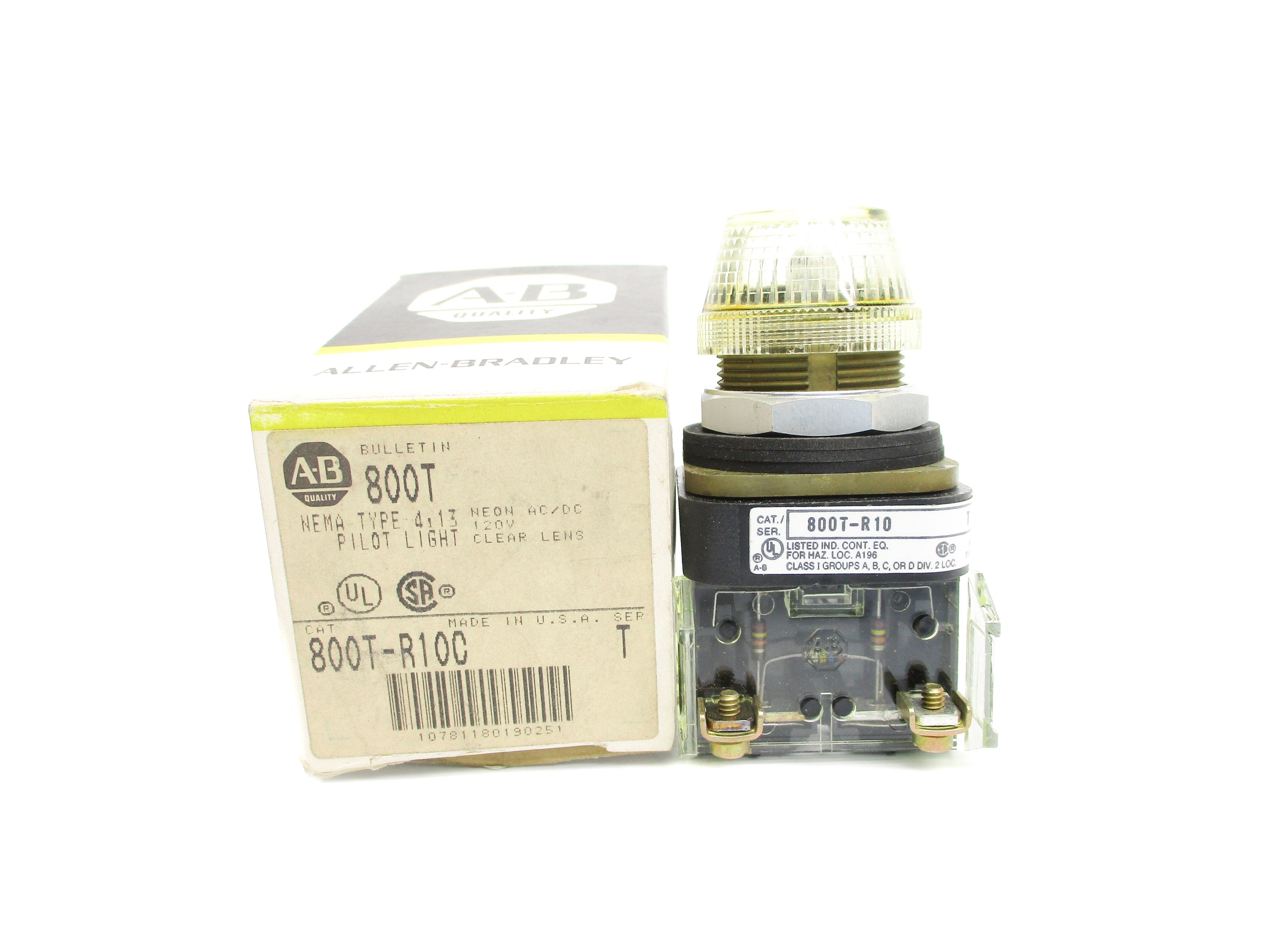 INDUSTRIAL SPARE PART 800T-R10C SER. T (BK/YL) NSMP