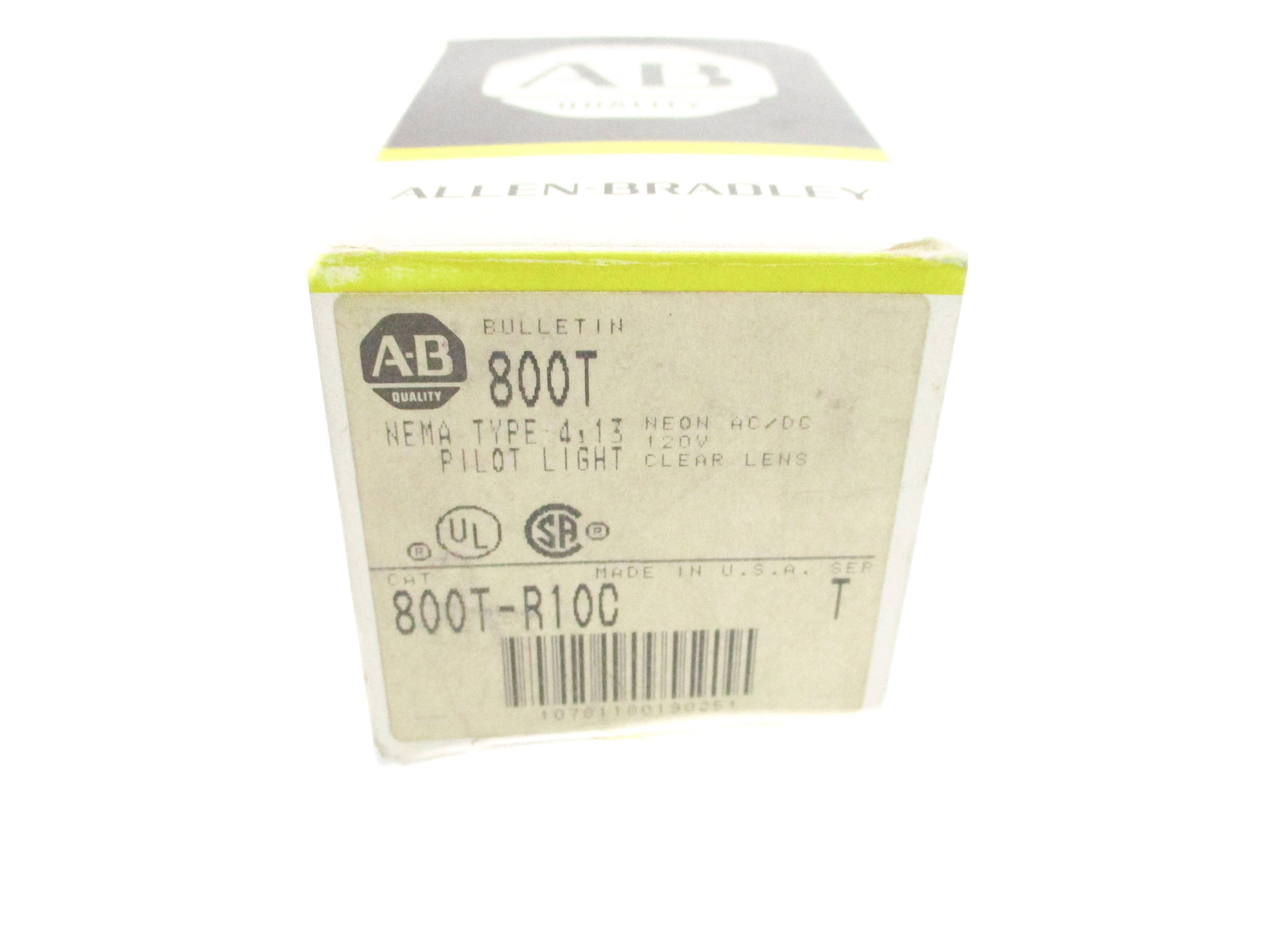 INDUSTRIAL SPARE PART 800T-R10C SER. T (BK/YL) NSMP