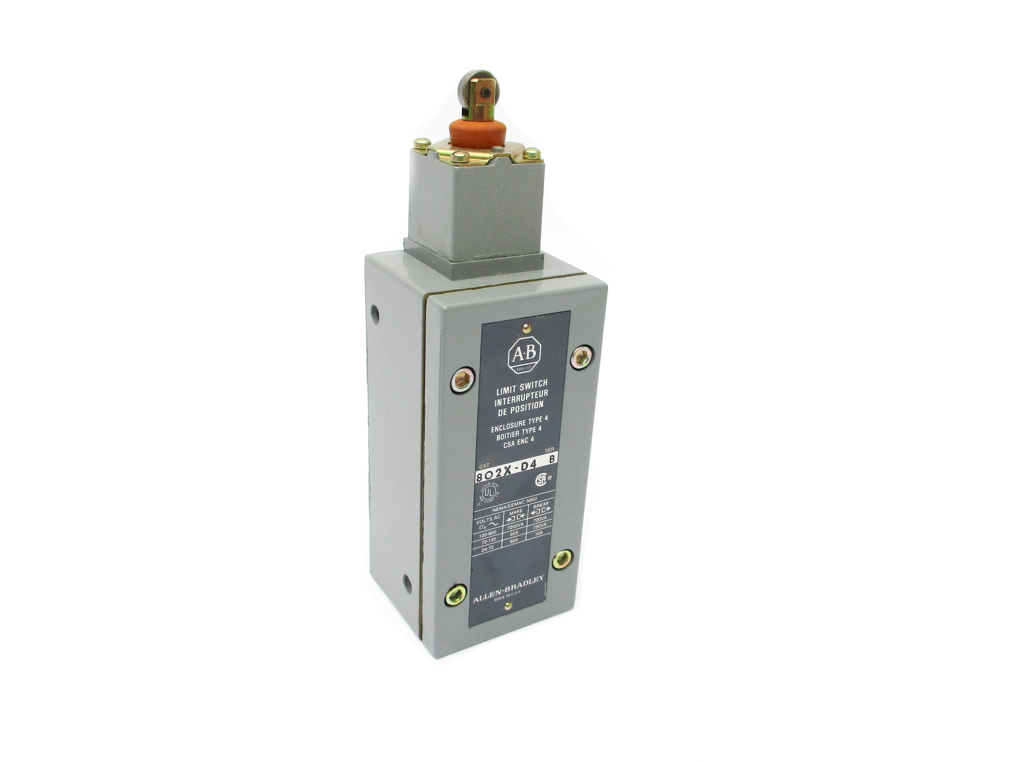 INDUSTRIAL SPARE PART 802X-D4 SER. B NSNP