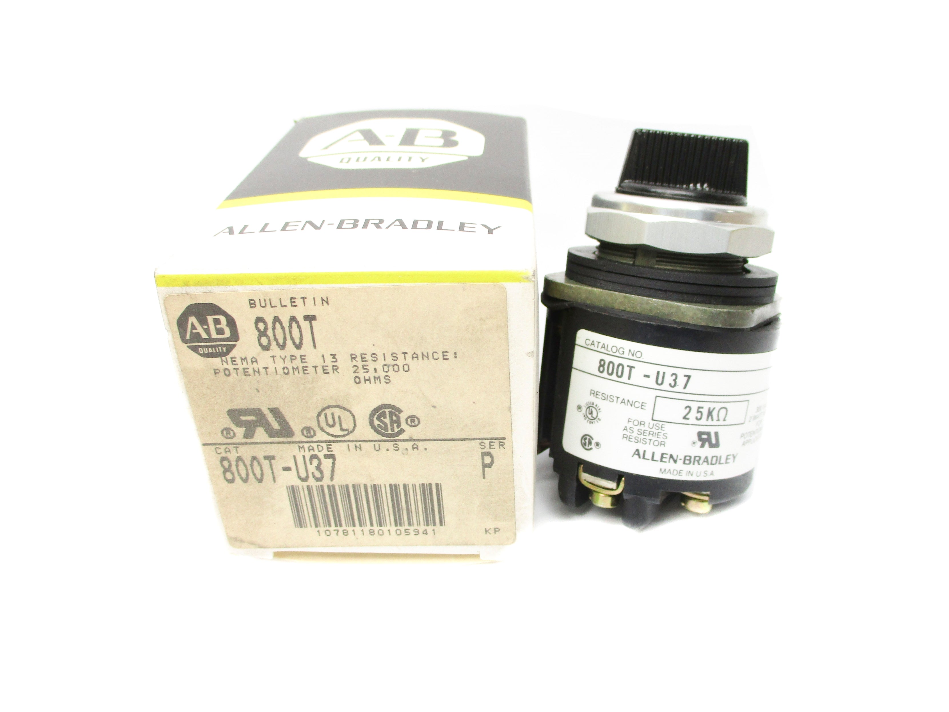 INDUSTRIAL SPARE PART 800T-U37 SER. P (BK/YL) NSMP