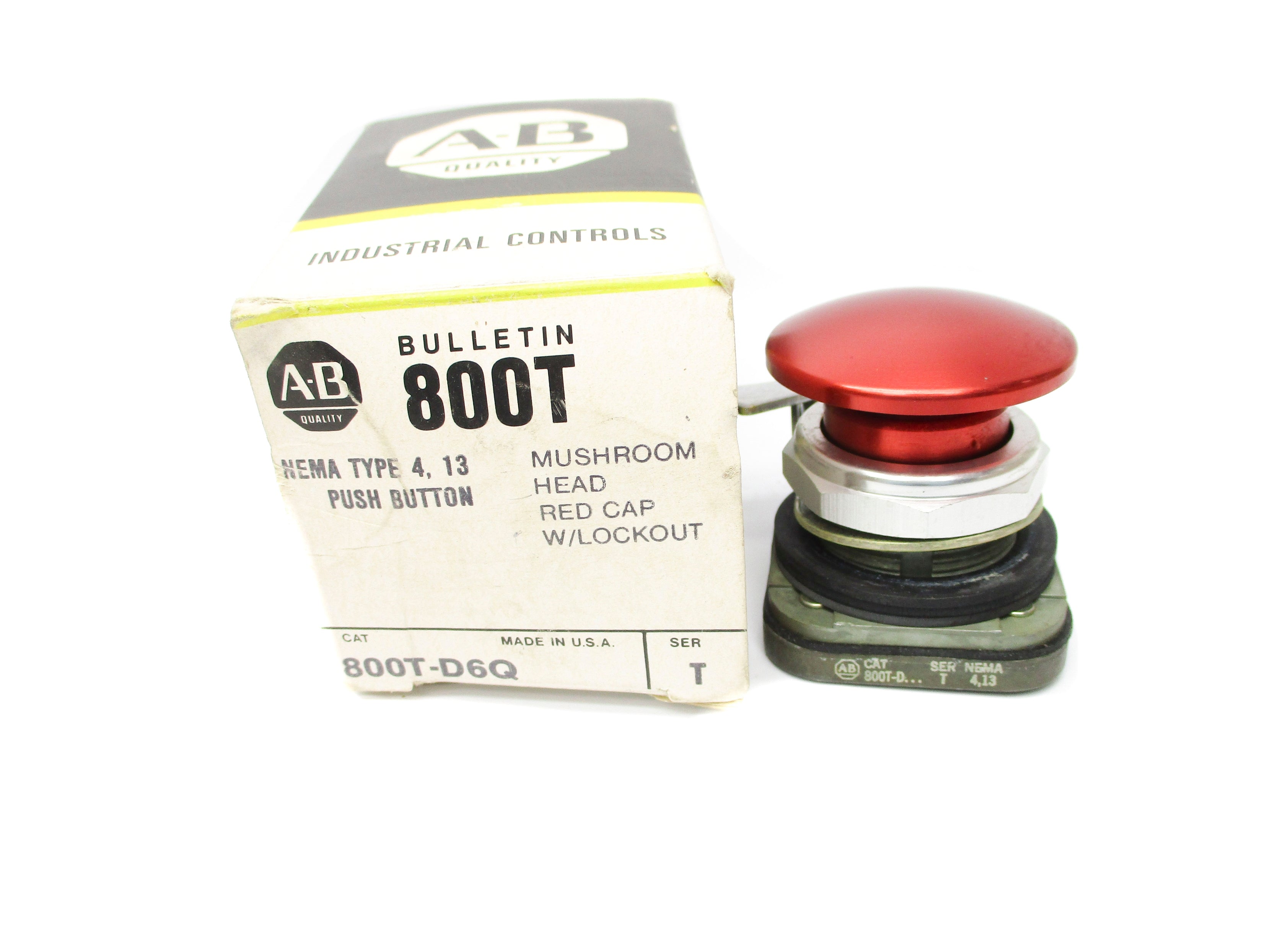 INDUSTRIAL SPARE PART 800T-D6Q SER. T (BK/YL) NSMP