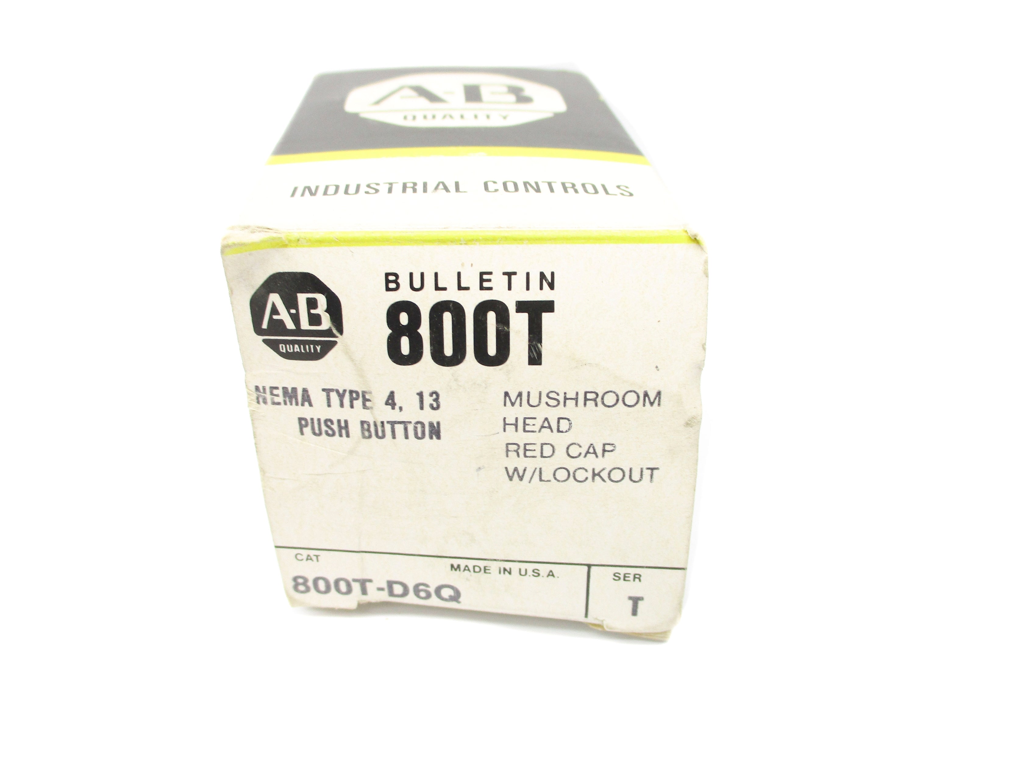INDUSTRIAL SPARE PART 800T-D6Q SER. T (BK/YL) NSMP