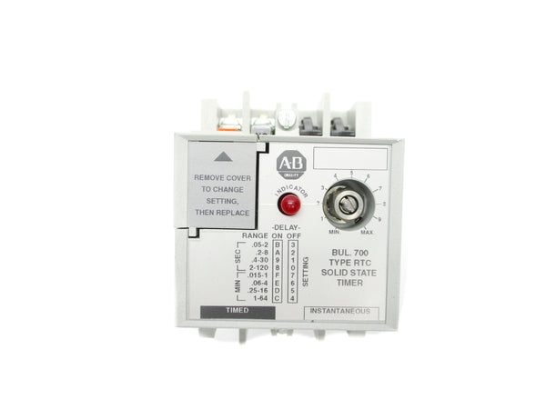 ALLEN BRADLEY 700-RTC00000U1 SER. A 110/120VAC (BR/WH) NSMP