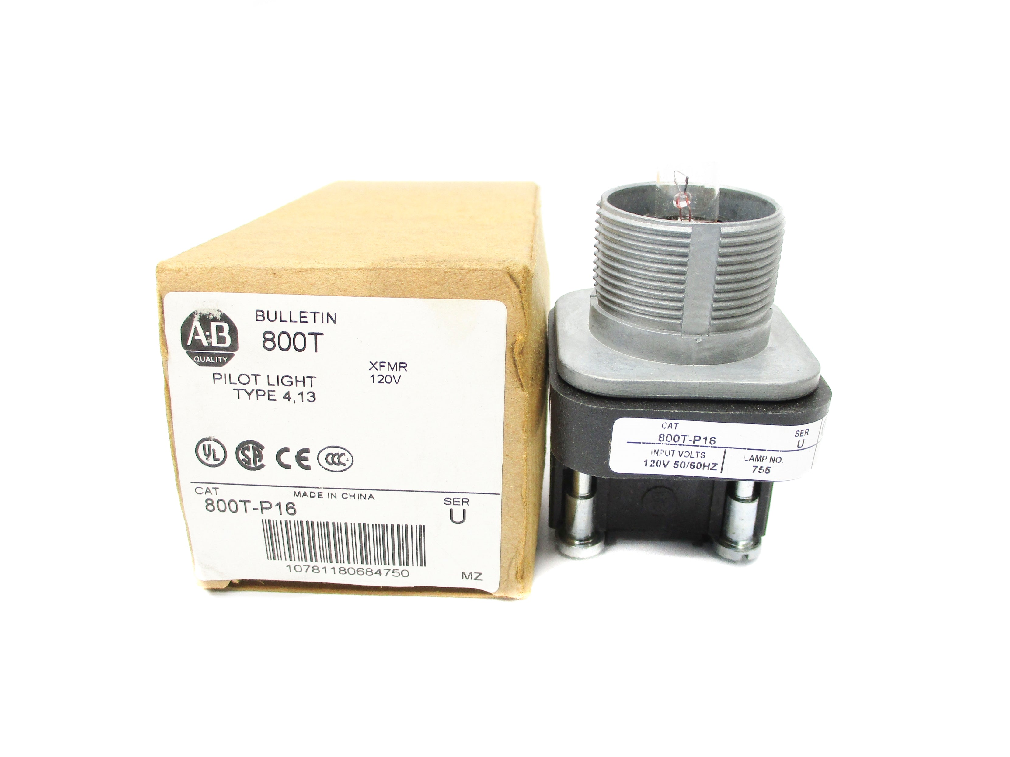 INDUSTRIAL SPARE PART 800T-P16 SER. U (BR/WH) NSMP