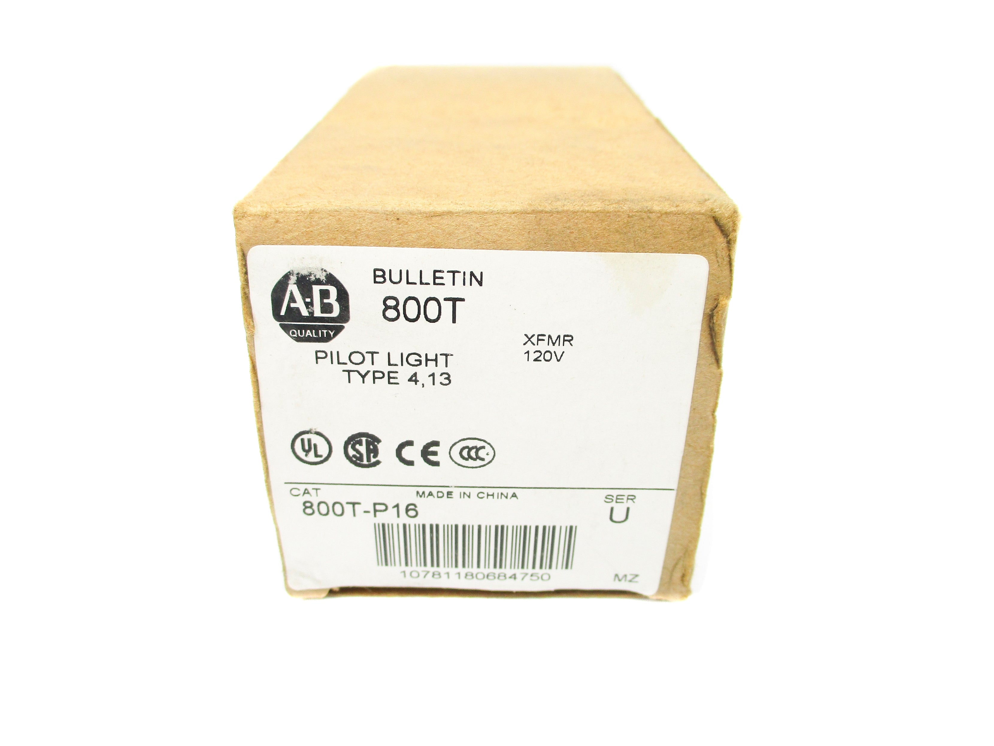 INDUSTRIAL SPARE PART 800T-P16 SER. U (BR/WH) NSMP