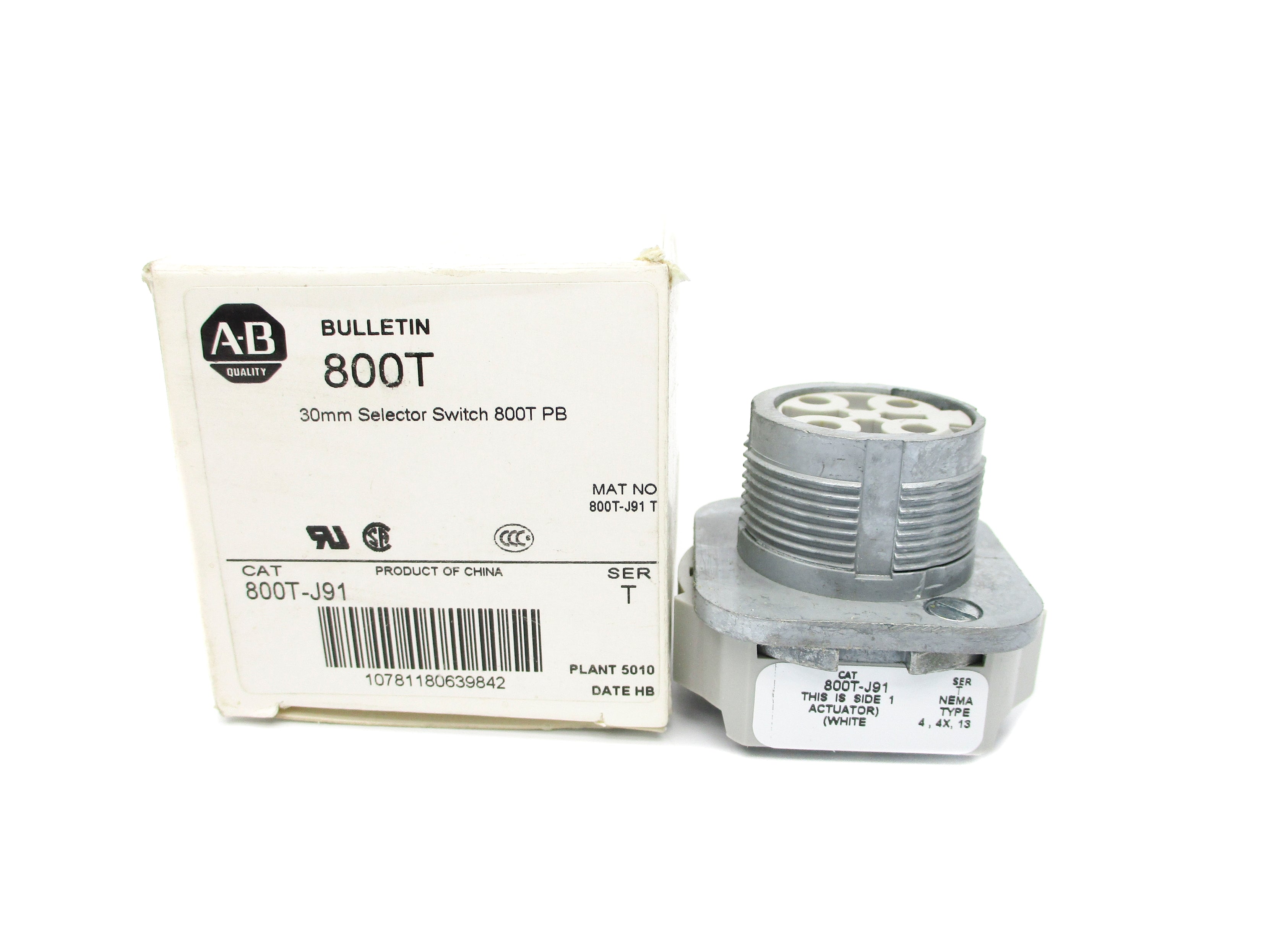 INDUSTRIAL SPARE PART 800T-J91 SER. T (AS PICTURED) (WH) NSMP