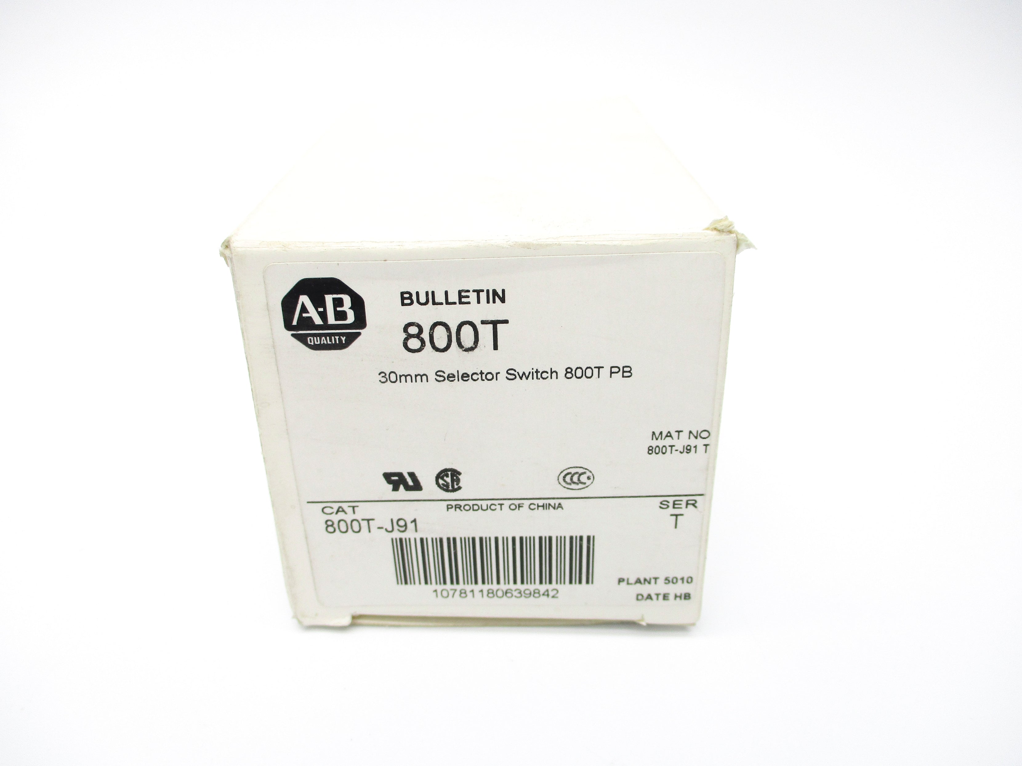INDUSTRIAL SPARE PART 800T-J91 SER. T (AS PICTURED) (WH) NSMP