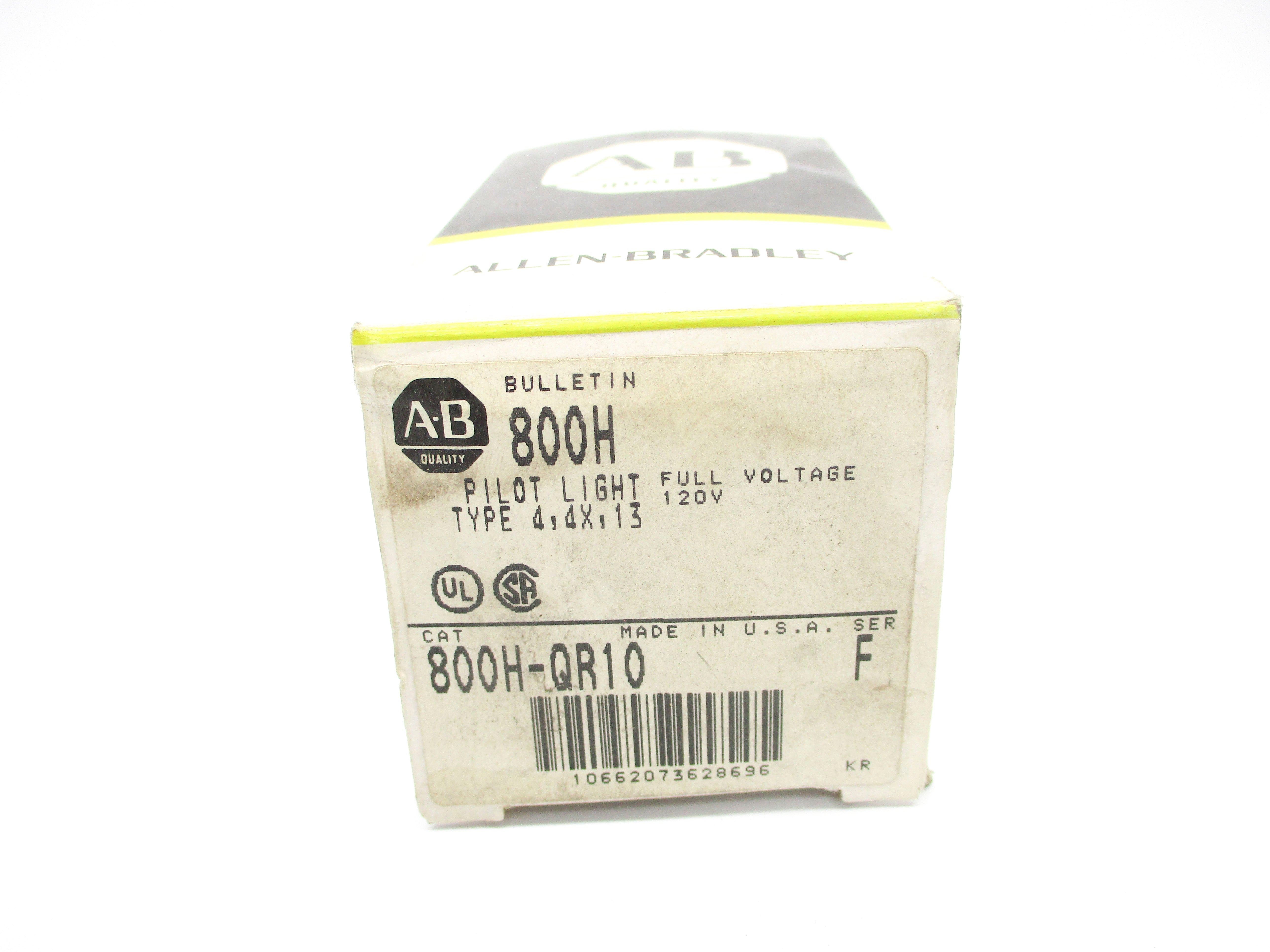 INDUSTRIAL SPARE PART 800H-QR10 SER. F (BK/YL) NSMP