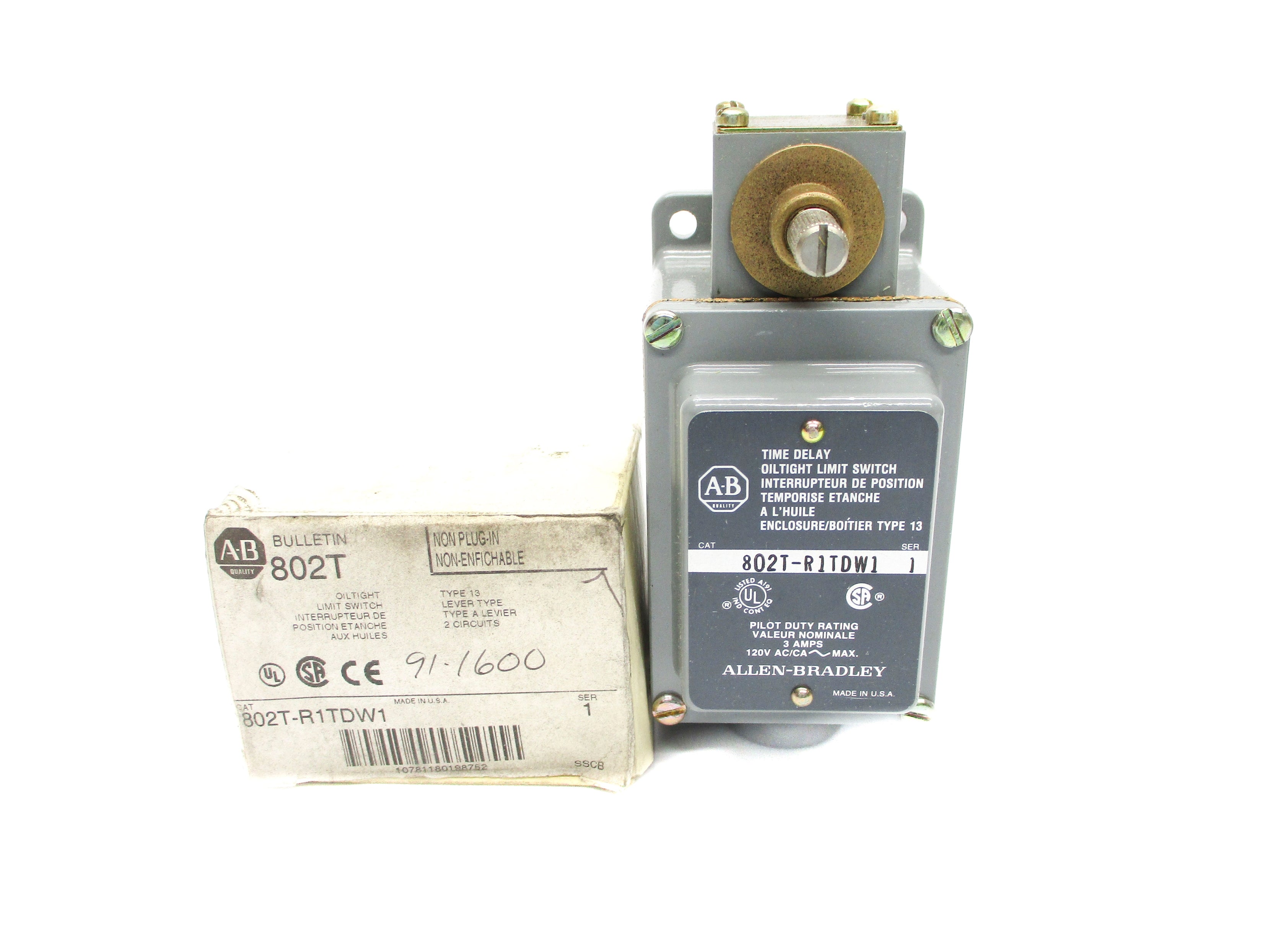 INDUSTRIAL SPARE PART 802T-R1TDW1 SER. 1 (WH) NSMP