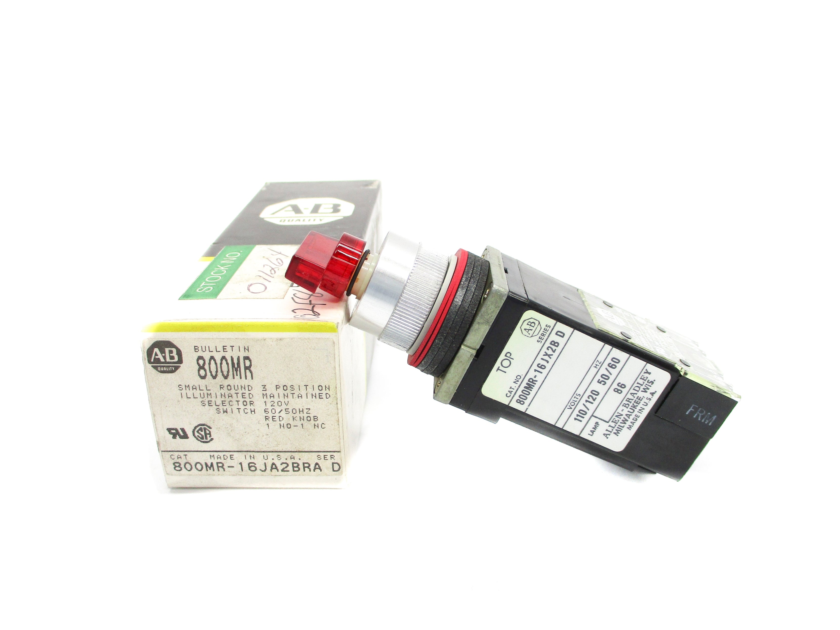 INDUSTRIAL SPARE PART 800MR-16JA2BRA SER. D (BK/YL) NSMP