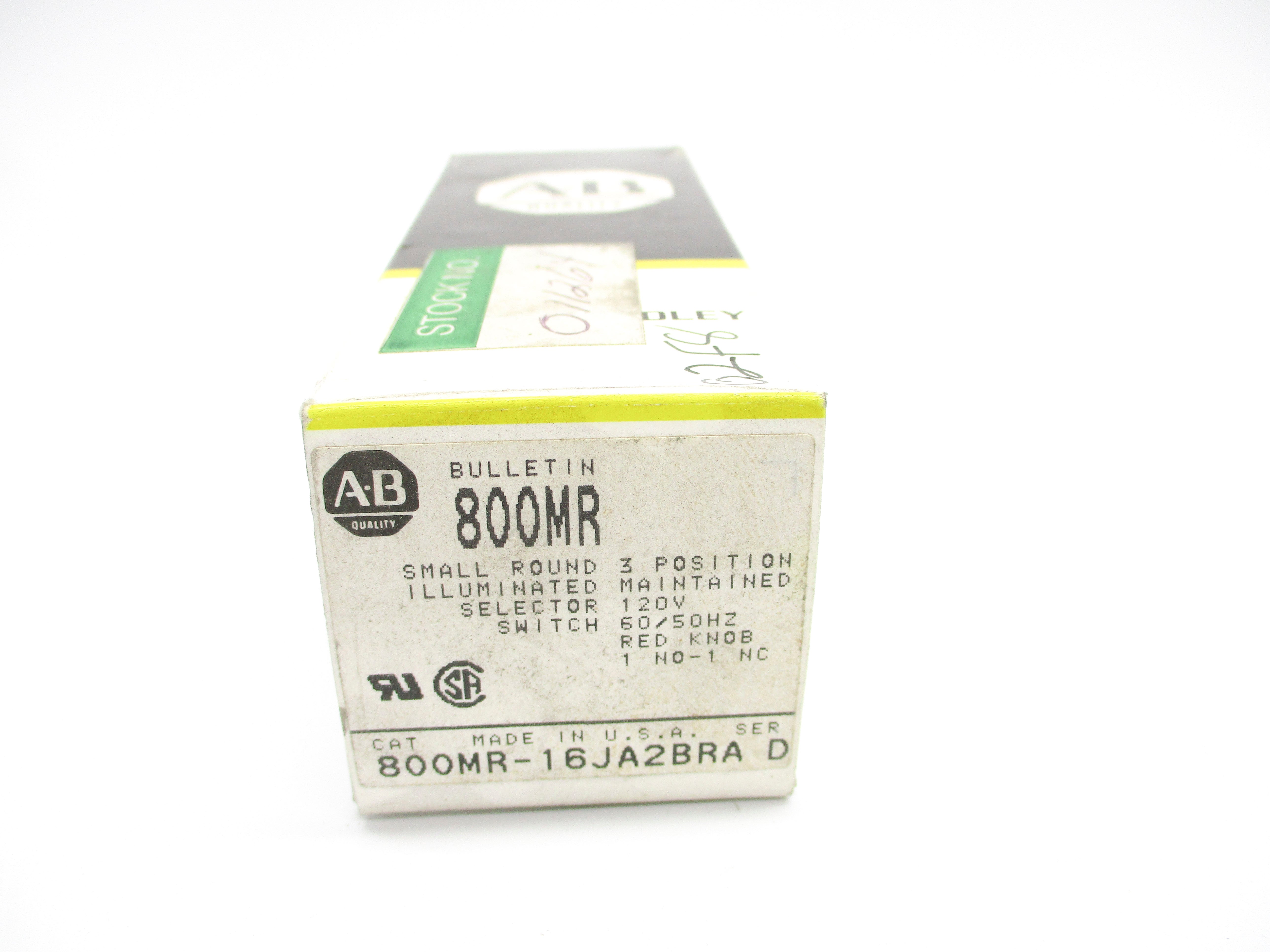 INDUSTRIAL SPARE PART 800MR-16JA2BRA SER. D (BK/YL) NSMP