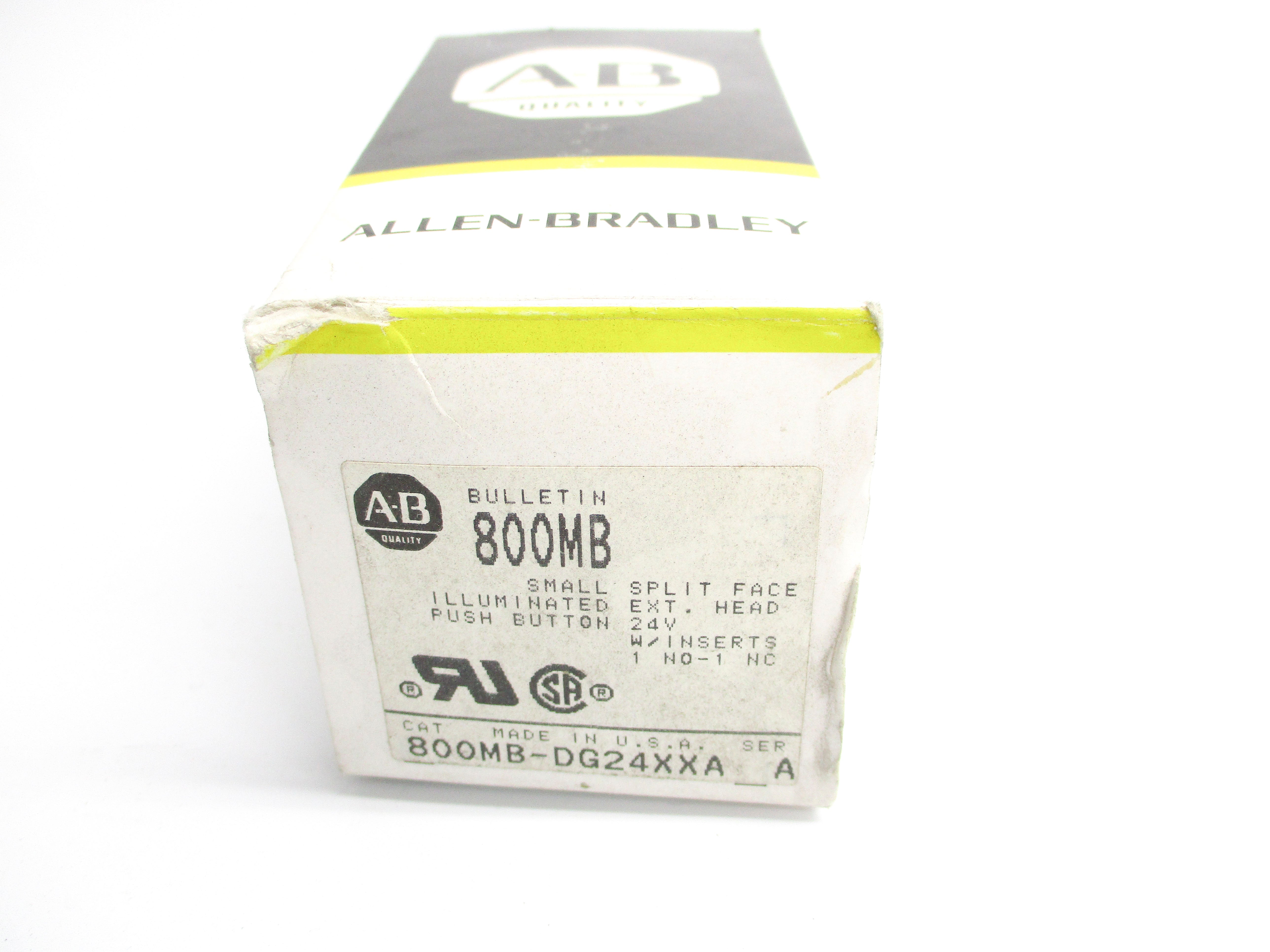 INDUSTRIAL SPARE PART 800MB-DG24XXA SER. A (BK/YL) NSMP