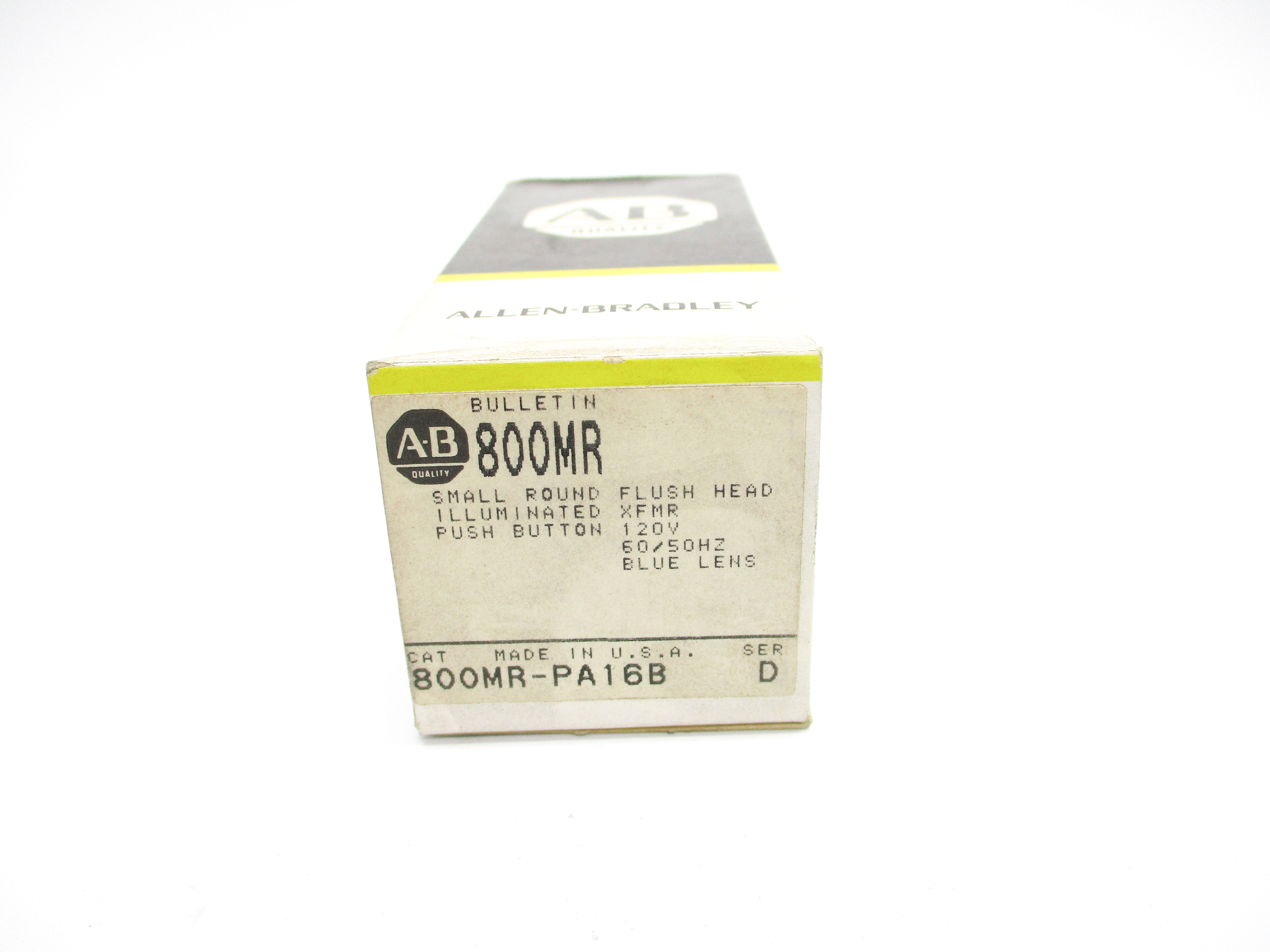 INDUSTRIAL SPARE PART 800MR-PA16B SER. D (BK/YL) NSMP