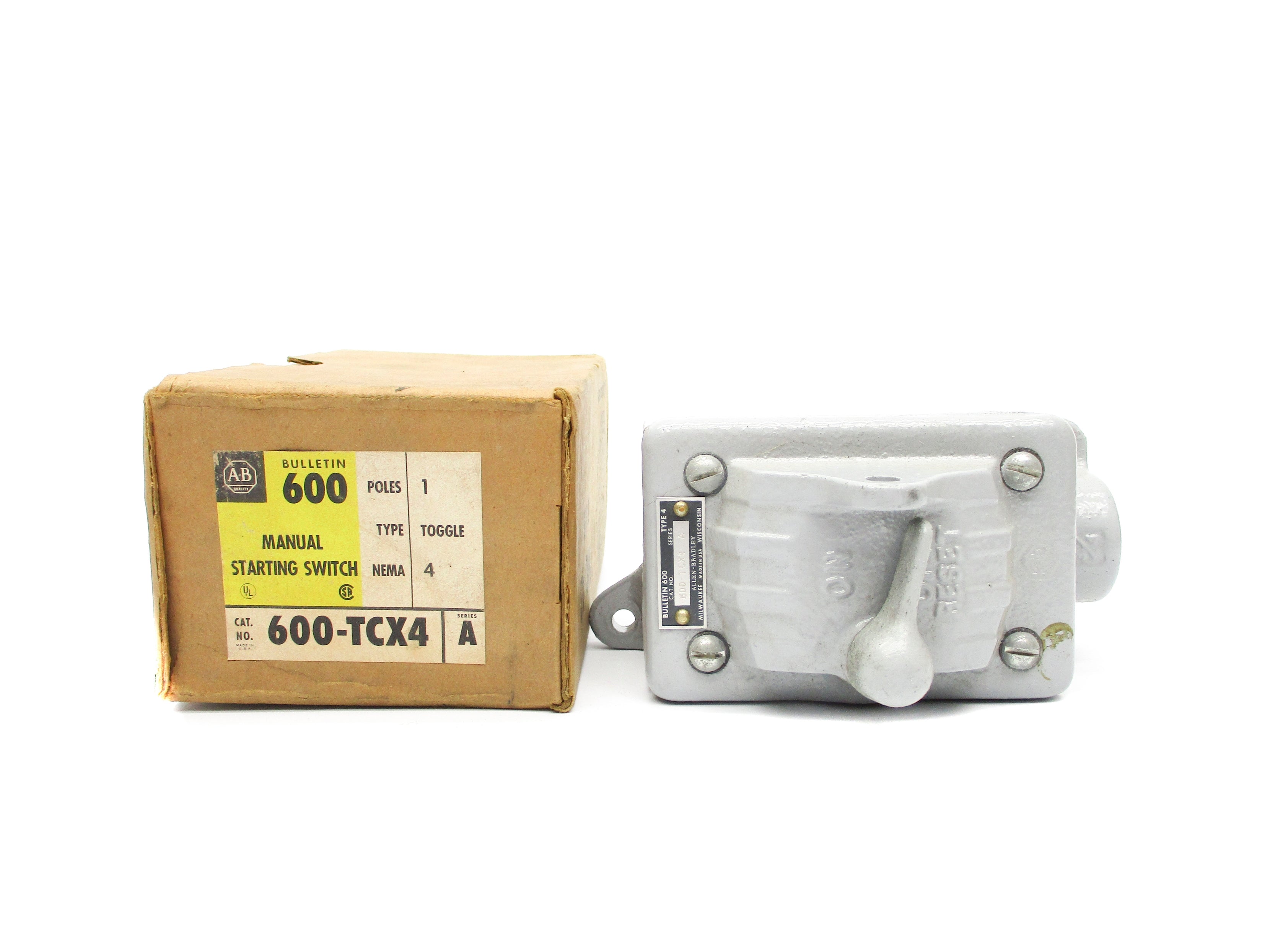 INDUSTRIAL SPARE PART 600-TCX4 SER. A (BR/YL) NSMP