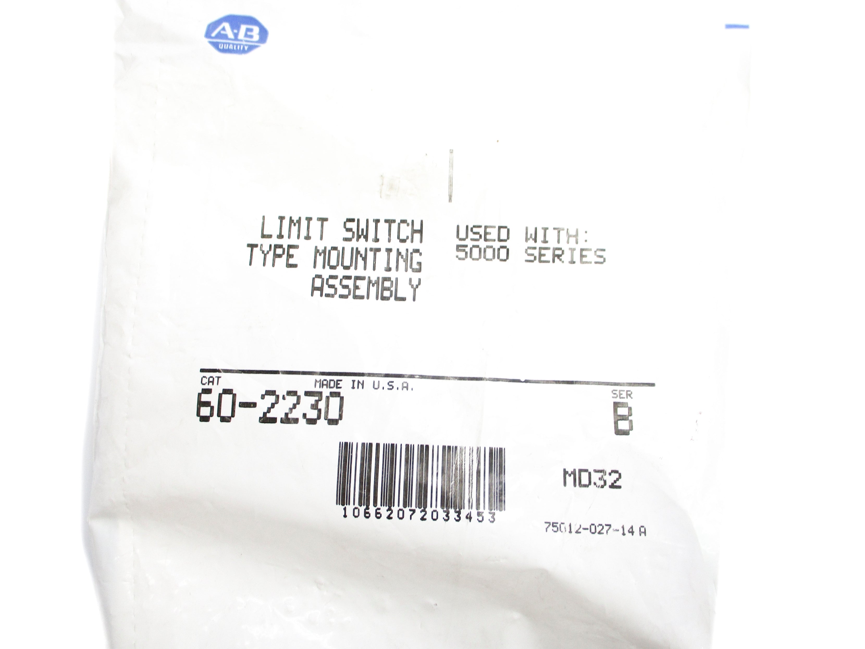 INDUSTRIAL SPARE PART 60-2230 SER. B NSMP