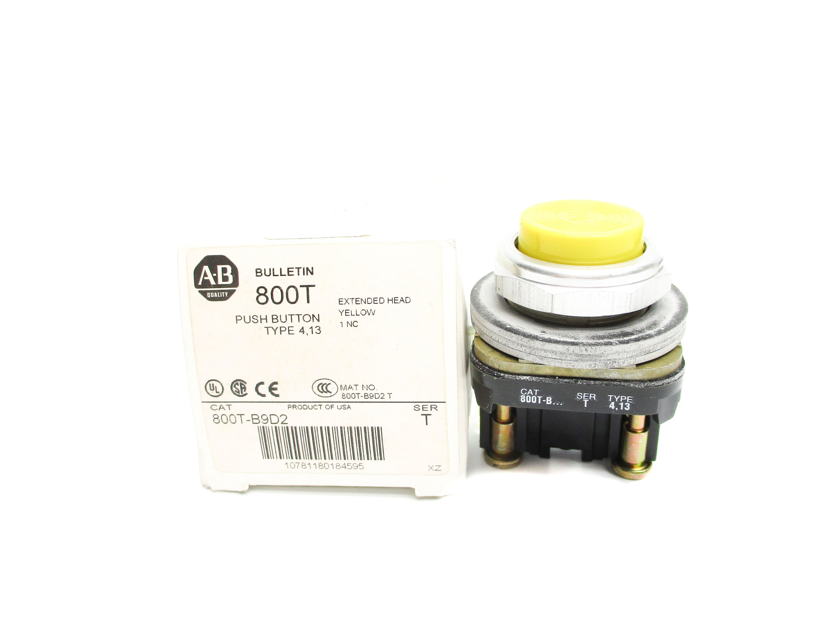 INDUSTRIAL SPARE PART 800T-B9D2 SER. T (WH) NSMP