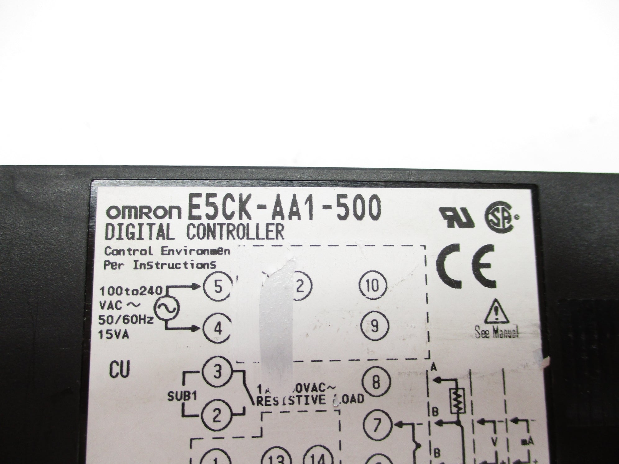 OMRON E5CK-AA1-500 100-240VAC UNMP