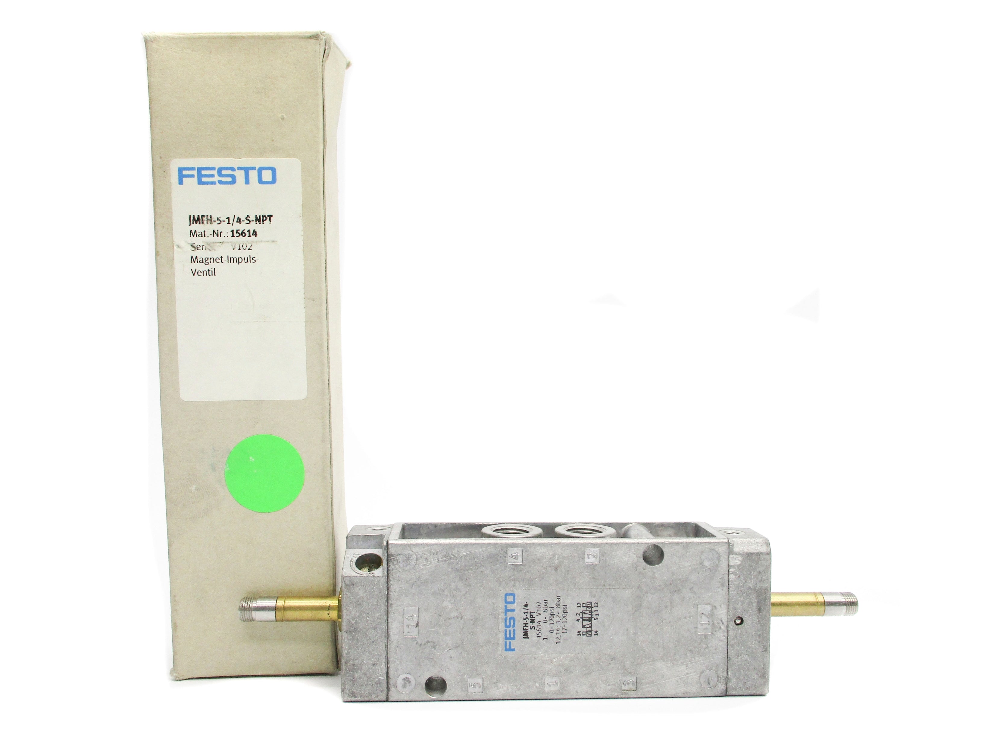 FESTO JMFH-5-1/4-S-NPT 15614 0-120PSI NSMP