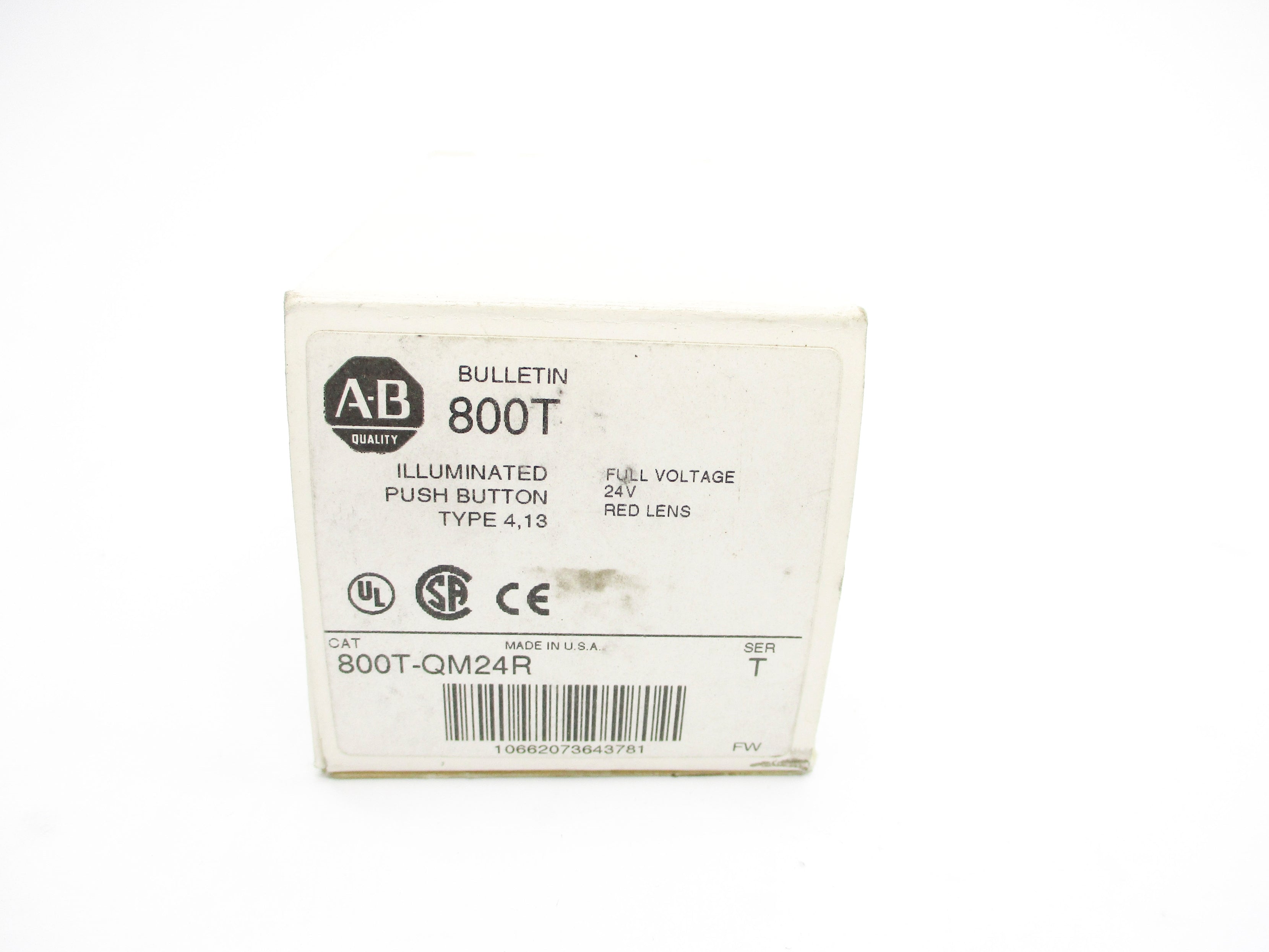 ALLEN BRADLEY 800T-QM24R SER. T (WH) NSMP