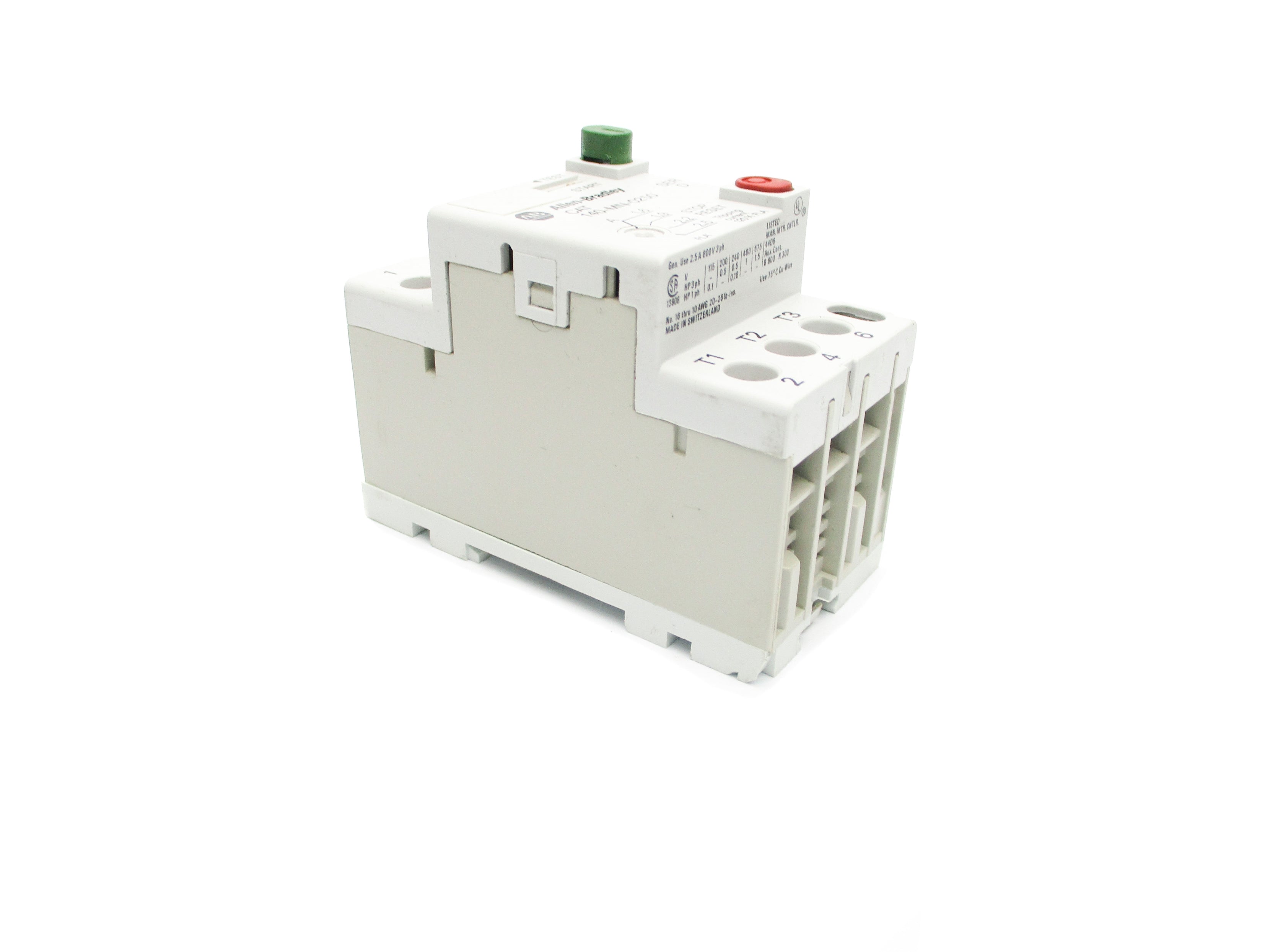 ALLEN BRADLEY 140-MN-0250 SER. D 600V 1.6-2.5A NSNP