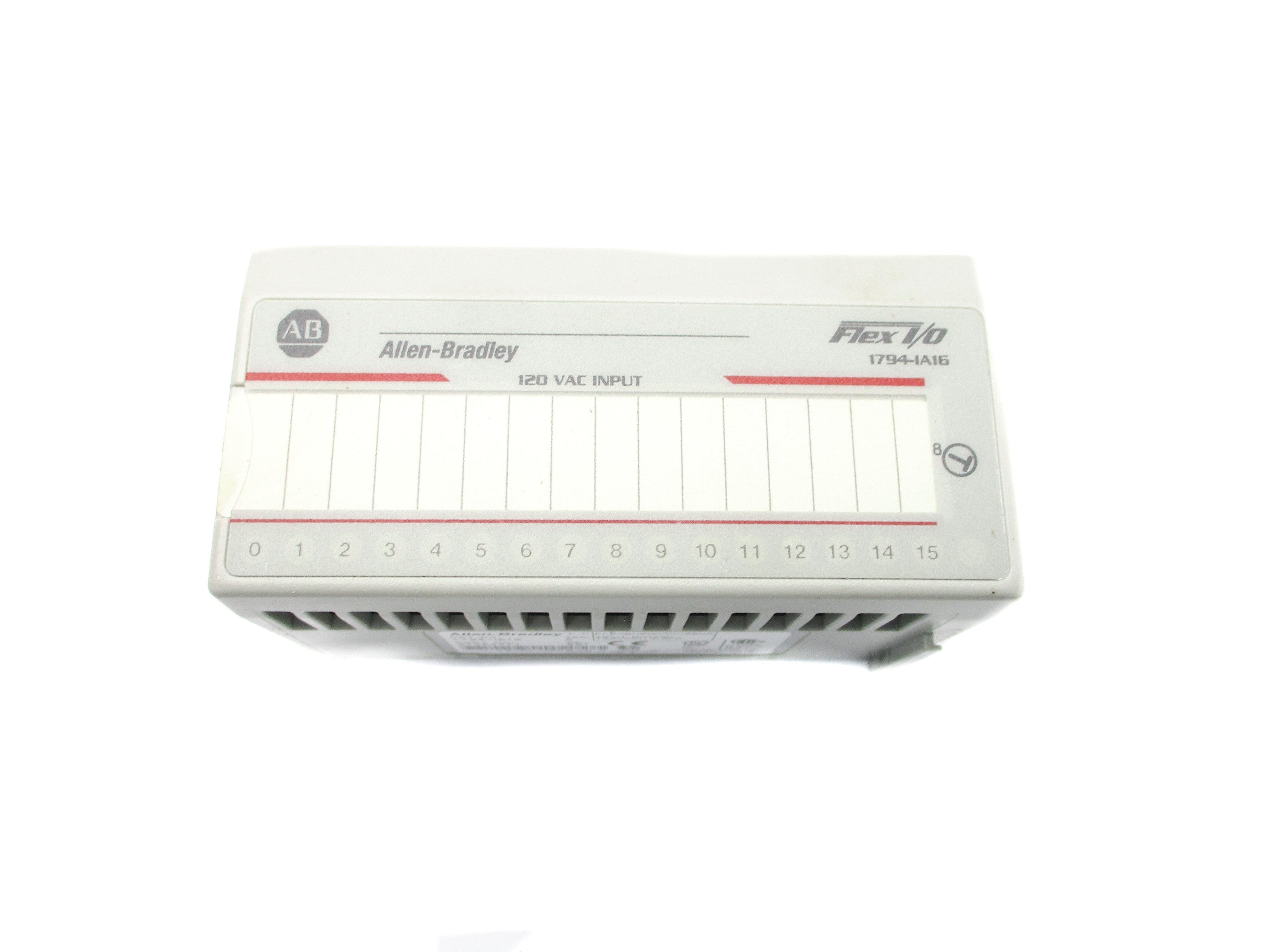 ALLEN BRADLEY 1794-IA16 SER. A 120VAC UNMP
