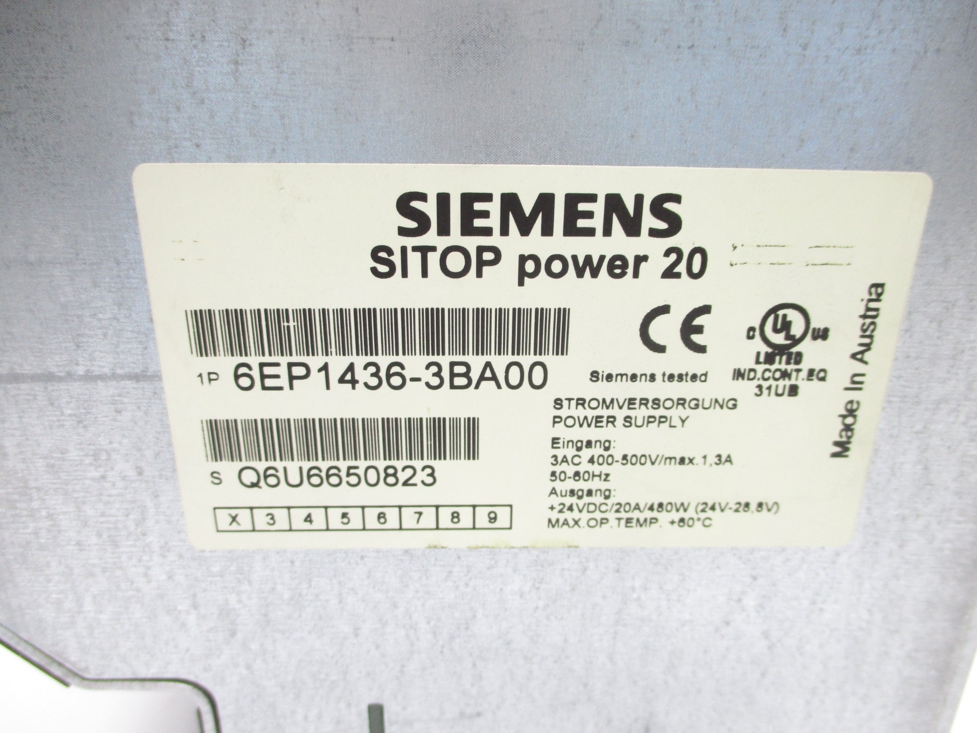 SIEMENS 6EP1436-3BA00 NSNP